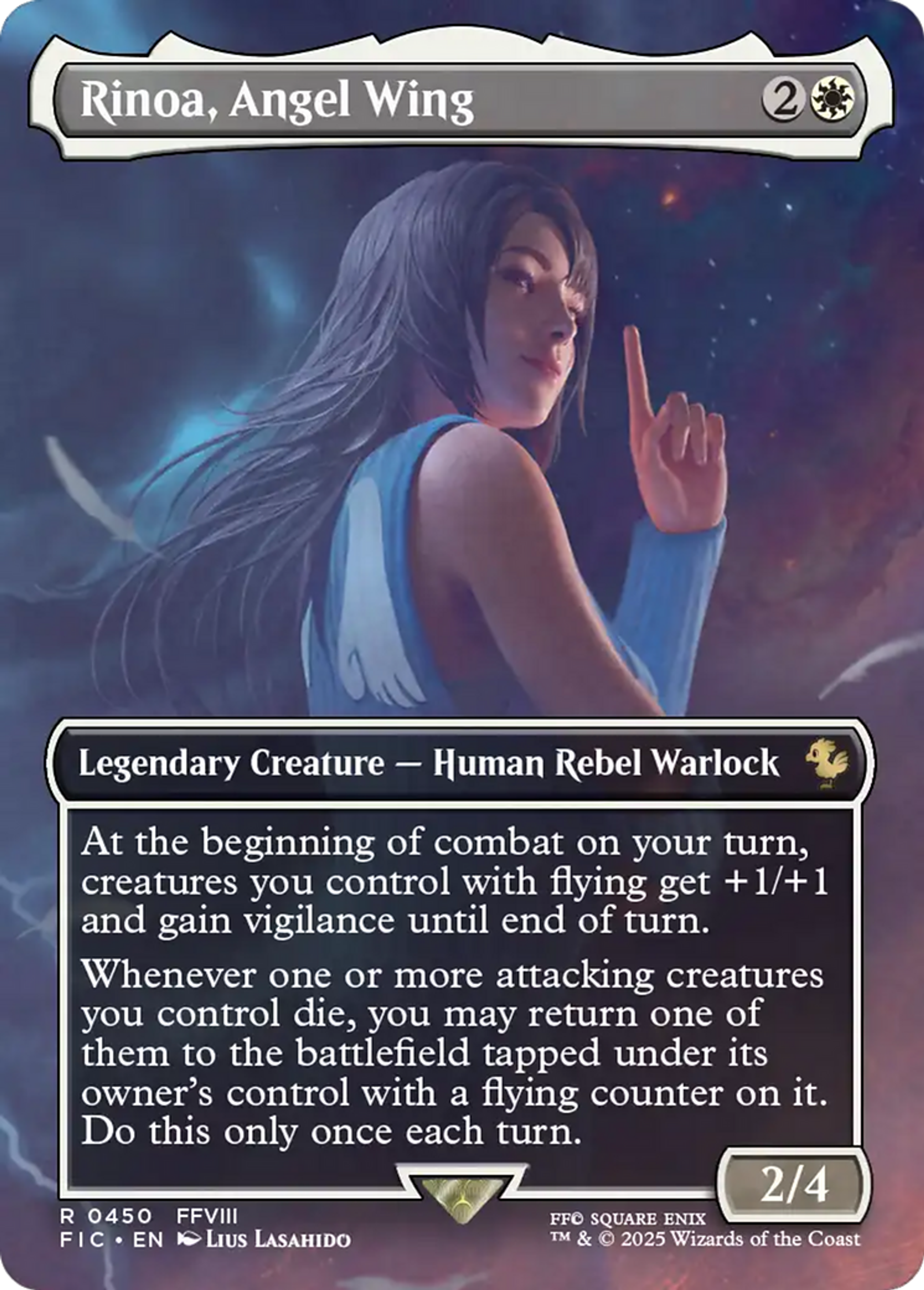 Rinoa, Angel Wing — Final Fantasy Commander — Magic: The Gathering