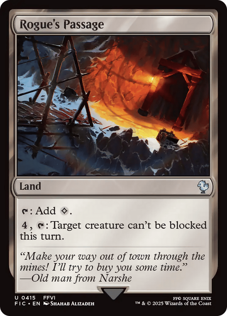 Rogue's Passage — Final Fantasy Commander — Magic: The Gathering