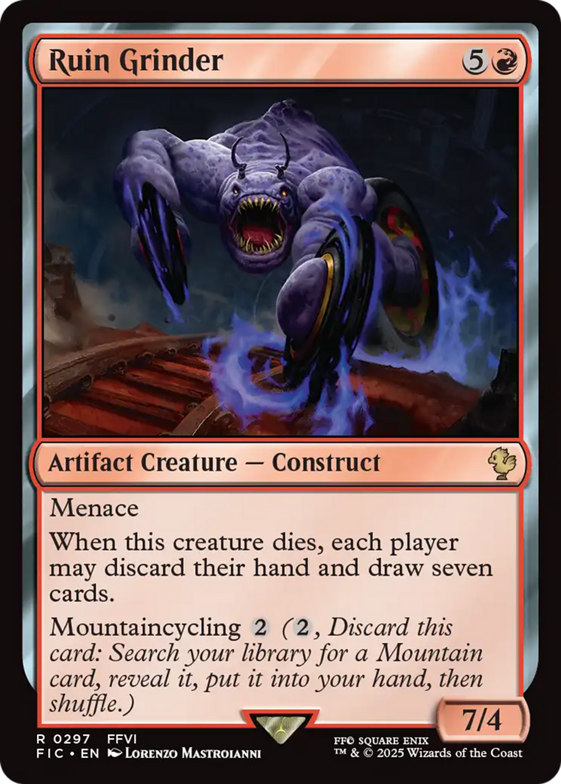 Ruin Grinder — Final Fantasy Commander — Magic: The Gathering