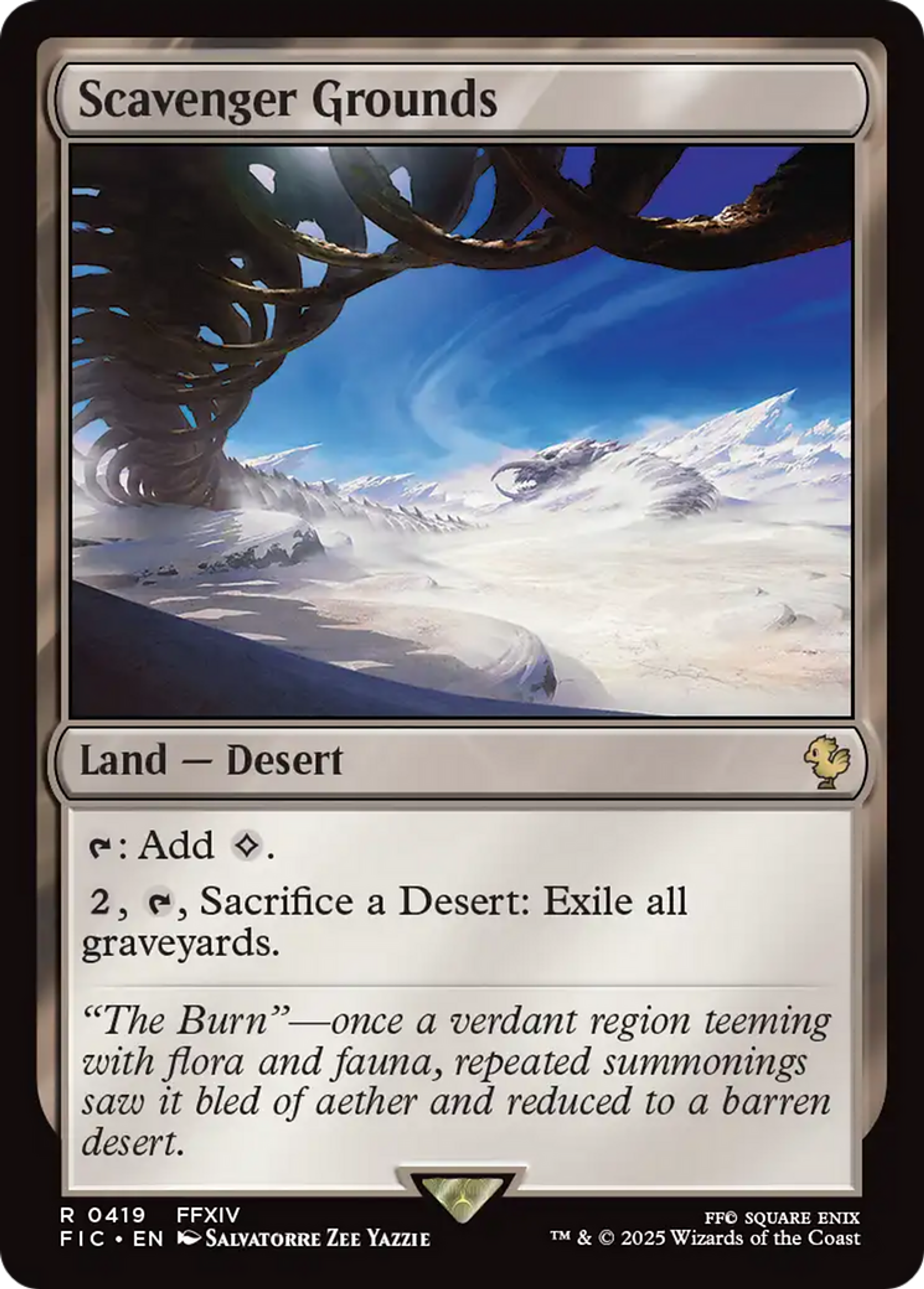 Terrains des charognards — Final Fantasy Commander — Magic: The Gathering
