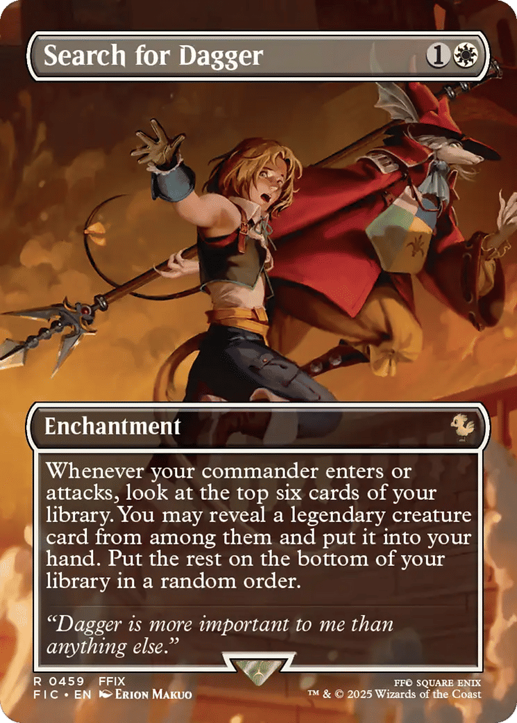 Search for Dagger — Final Fantasy Commander — Magic: The Gathering