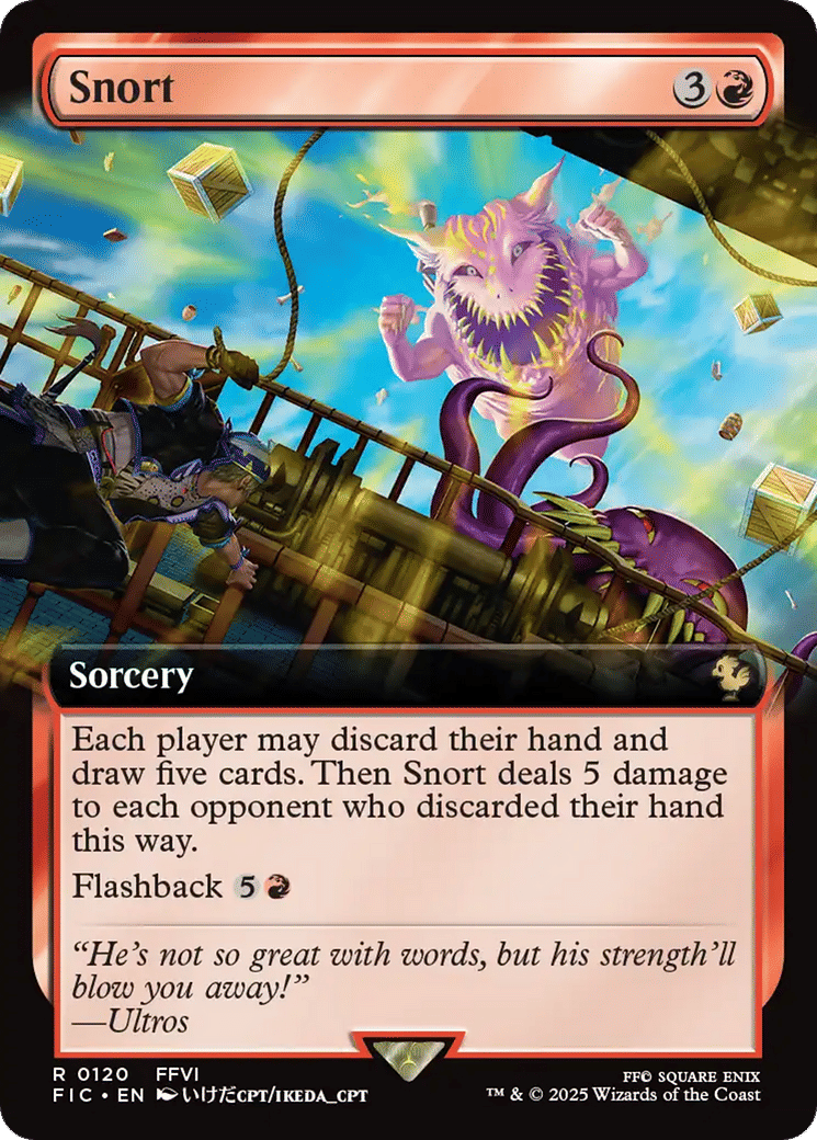 Snort — Final Fantasy Commander — Magic: The Gathering