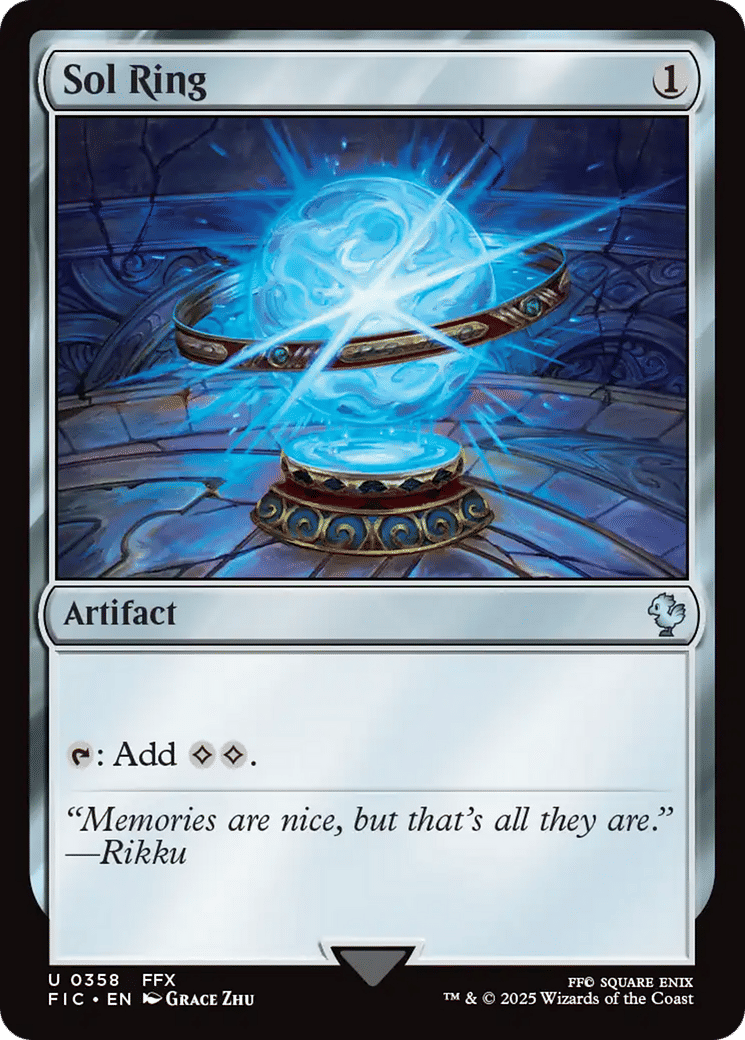 Sol Ring — Final Fantasy Commander — Magic: The Gathering