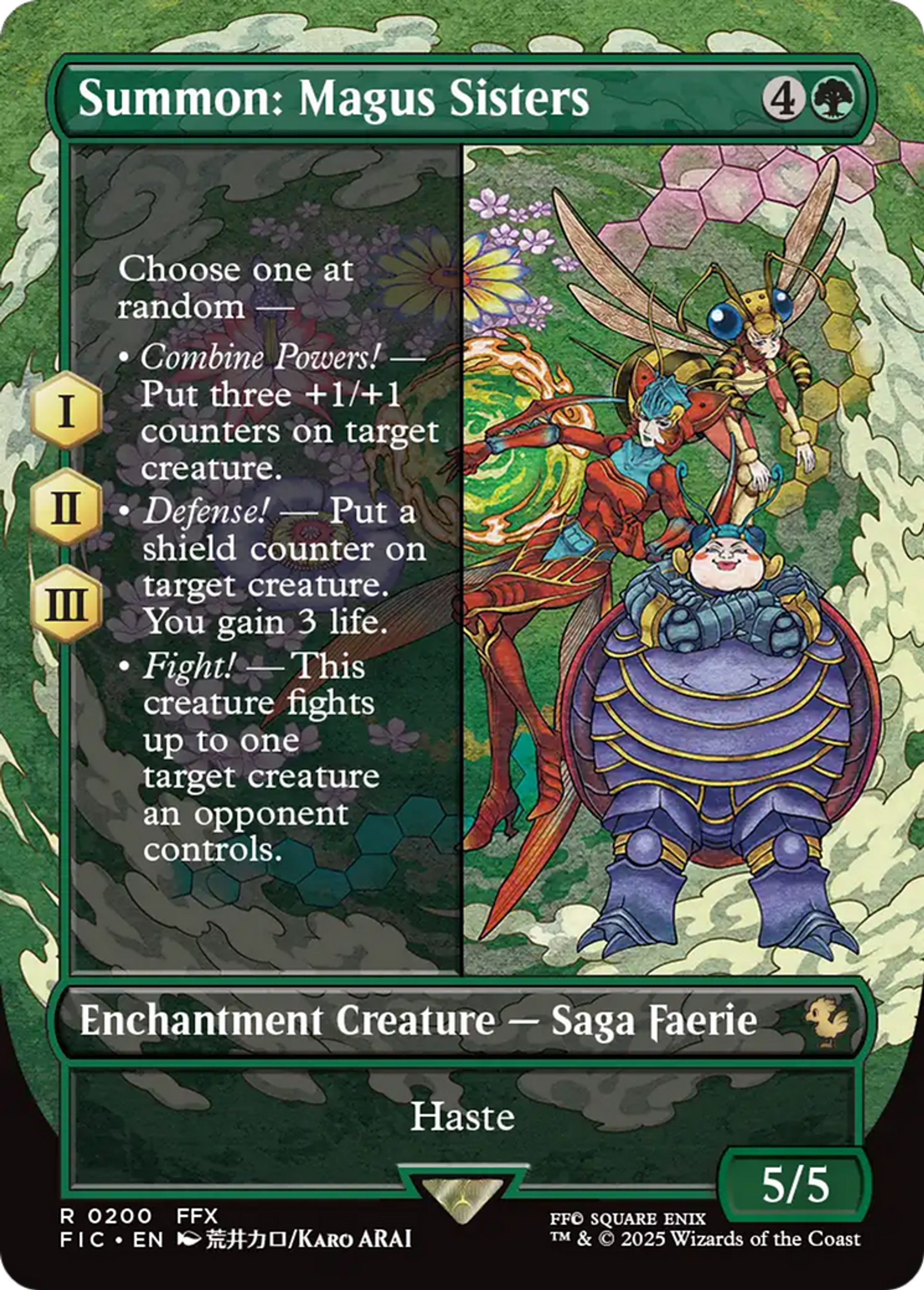 Invocation : sœurs Magus — Final Fantasy Commander — Magic: The Gathering