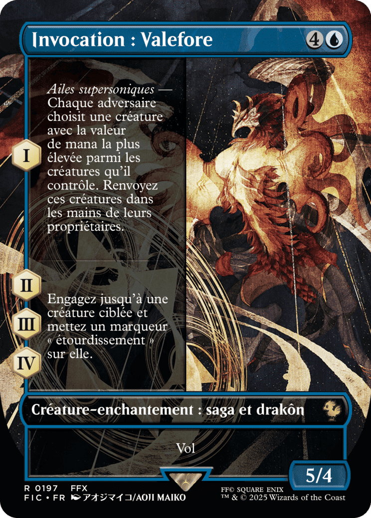 Invocation : Valefore — Final Fantasy Commander — Magic: The Gathering