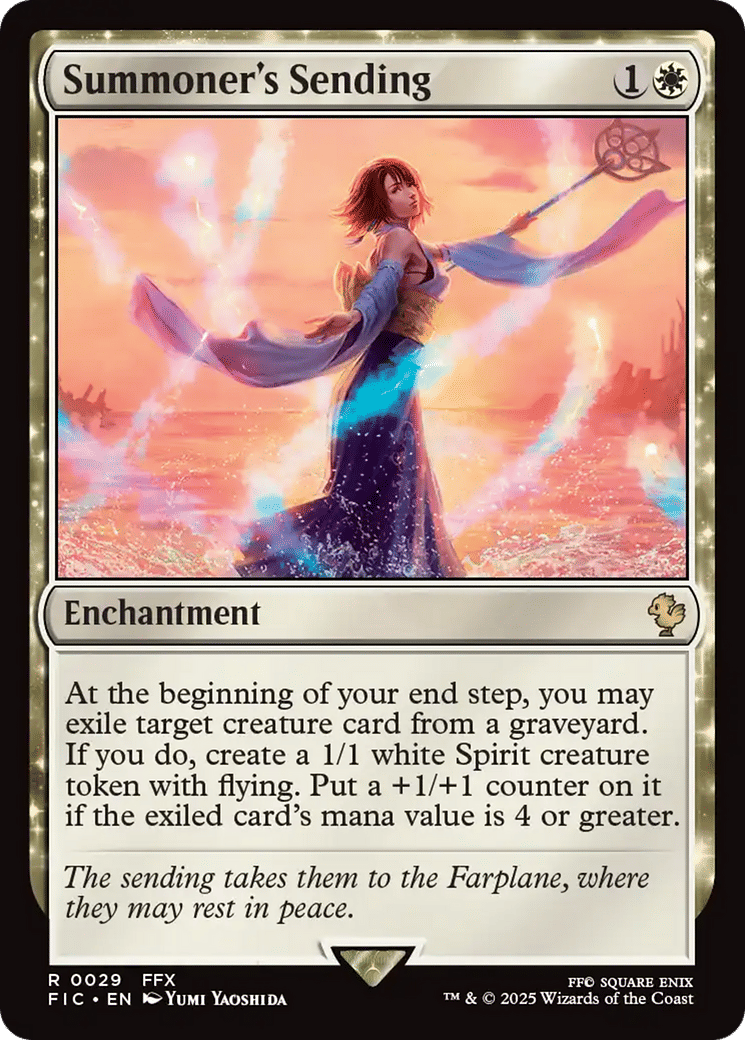 Summoner's Sending — Final Fantasy Commander — Magic: The Gathering