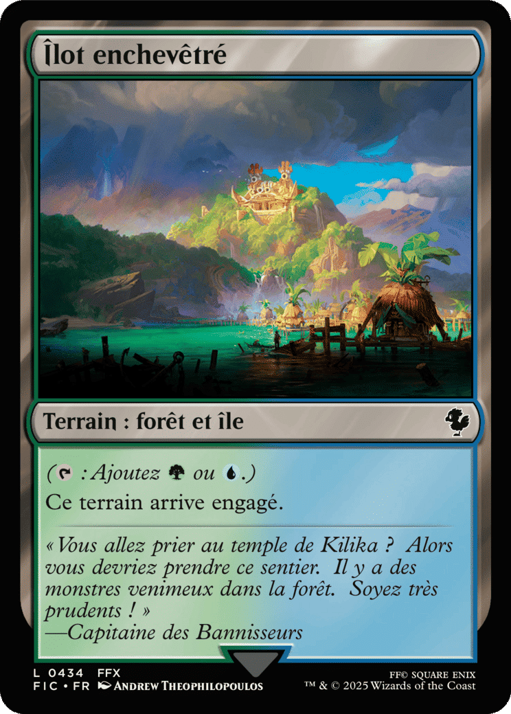 Îlot enchevêtré — Final Fantasy Commander — Magic: The Gathering