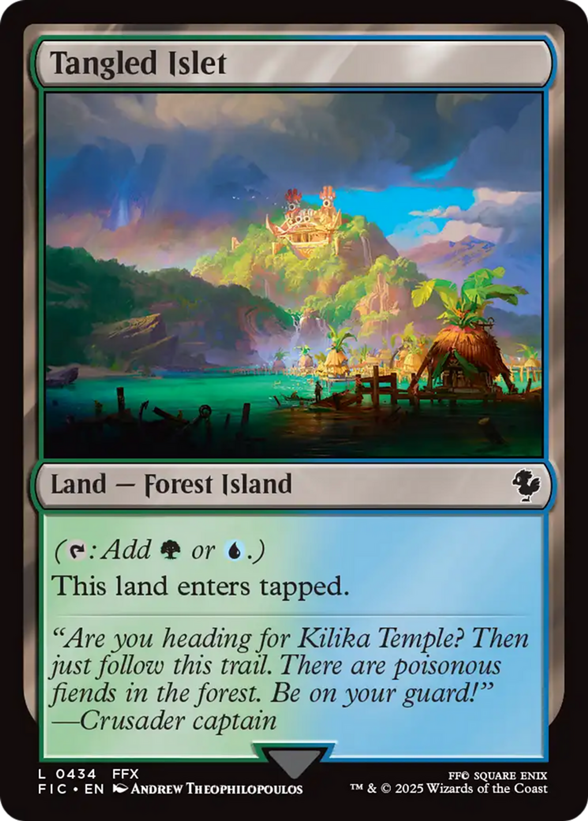 Tangled Islet — Final Fantasy Commander — Magic: The Gathering