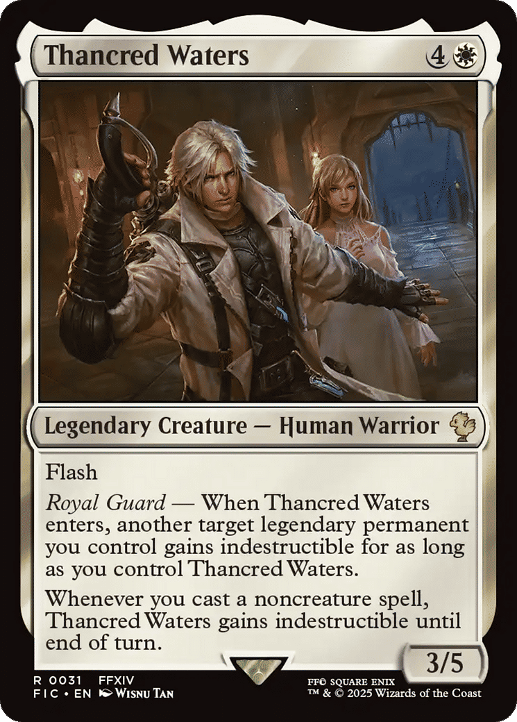 Thancred Waters — Final Fantasy Commander — Magic: The Gathering