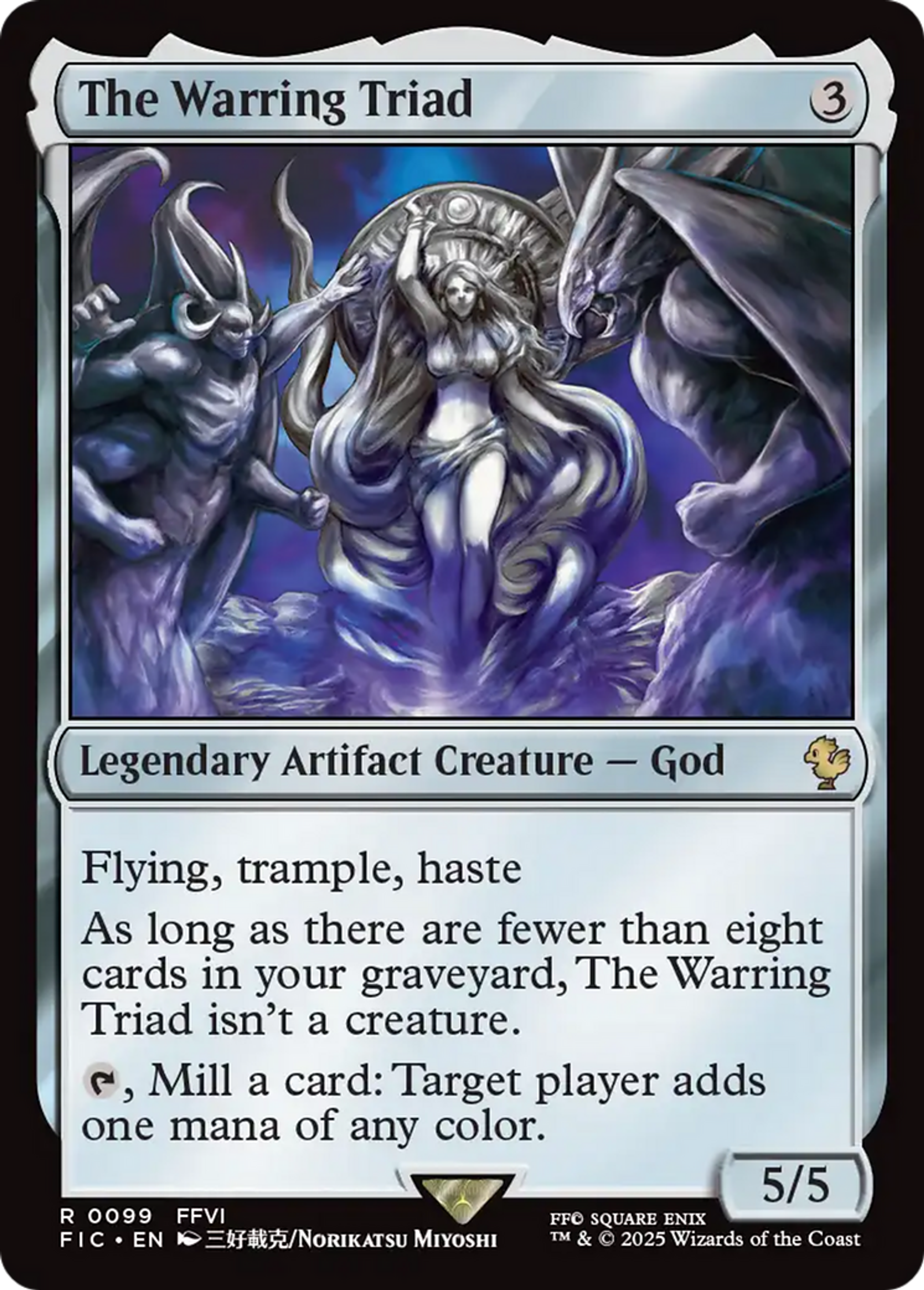 The Warring Triad — Final Fantasy Commander — Magic: The Gathering