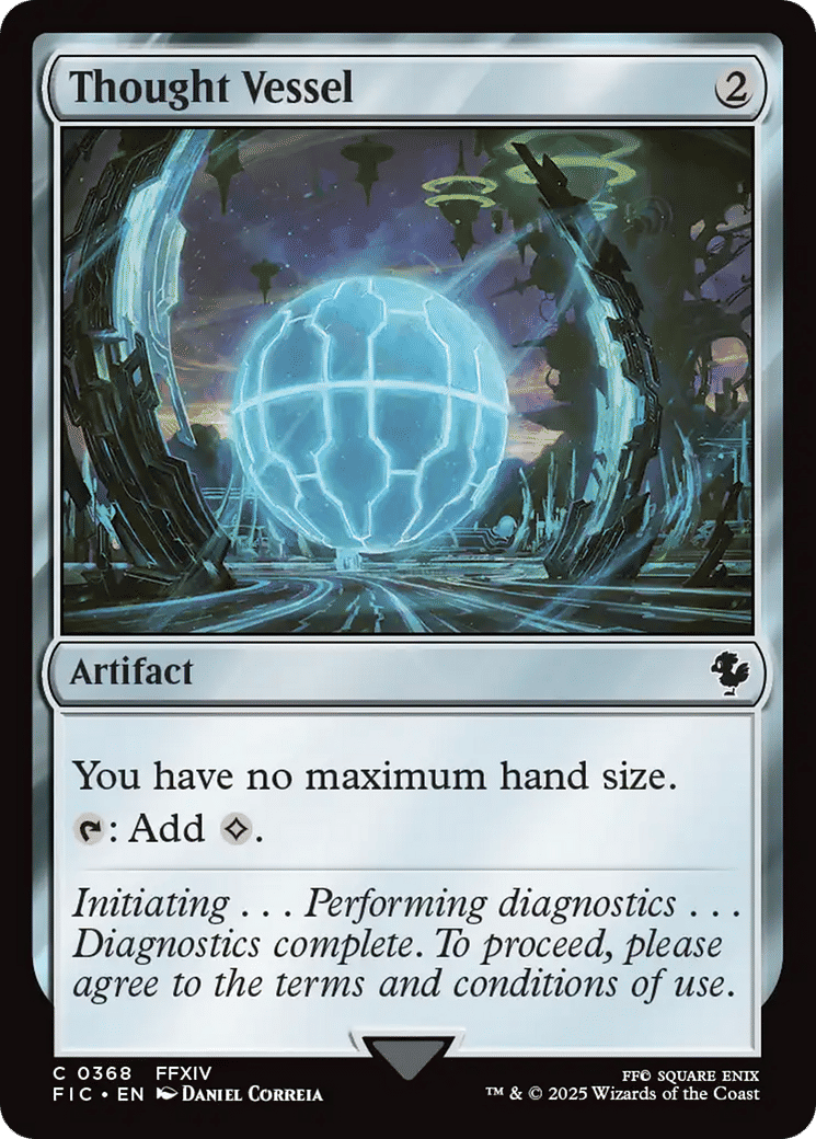 Thought Vessel — Final Fantasy Commander — Magic: The Gathering