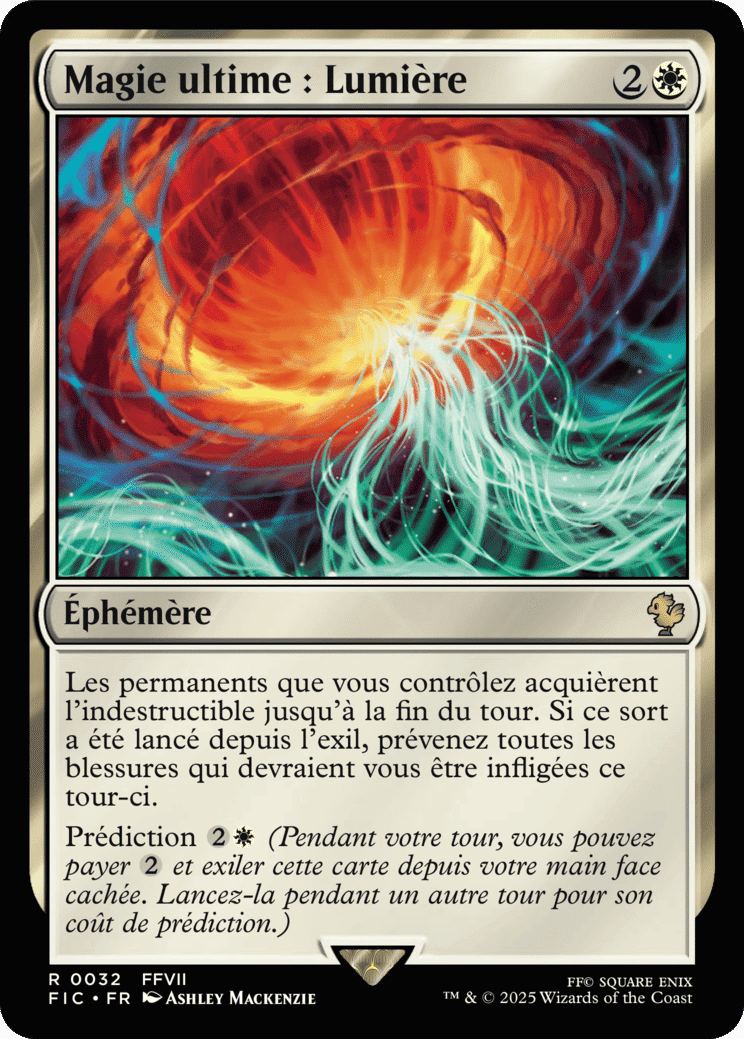 Magie ultime : lumière — Final Fantasy Commander — Magic: The Gathering
