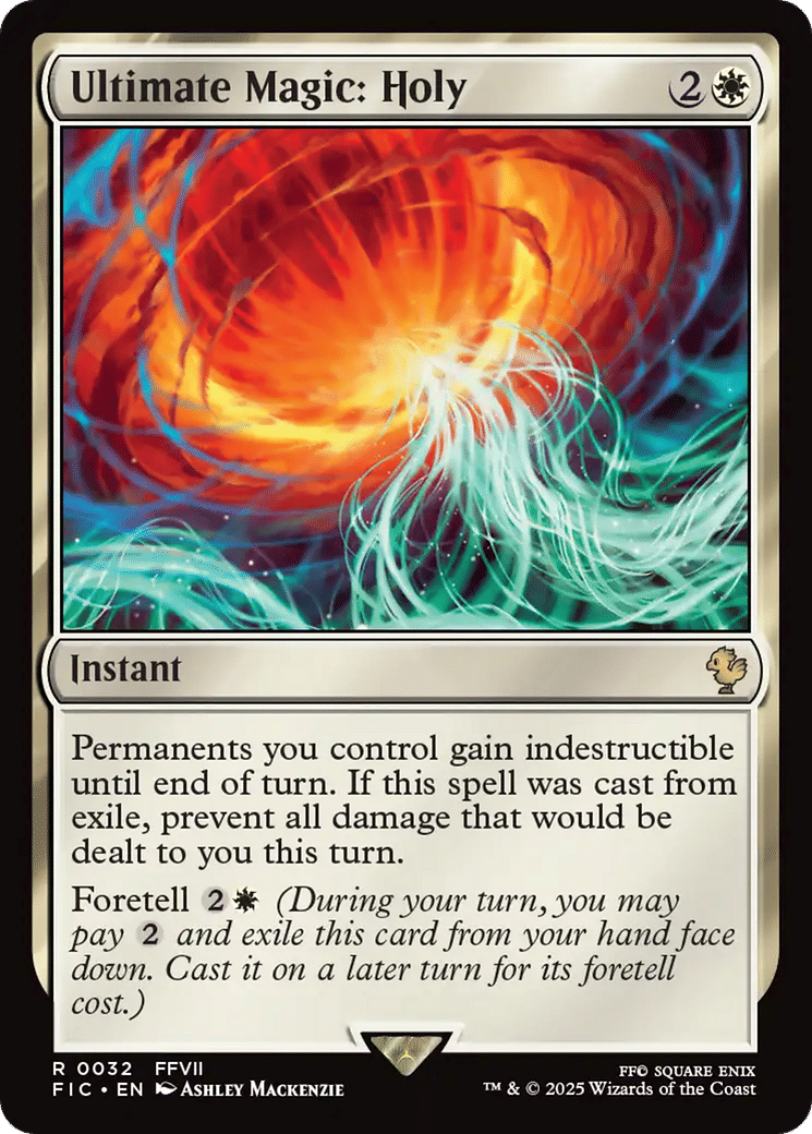 Ultimate Magic: Holy — Final Fantasy Commander — Magic: The Gathering