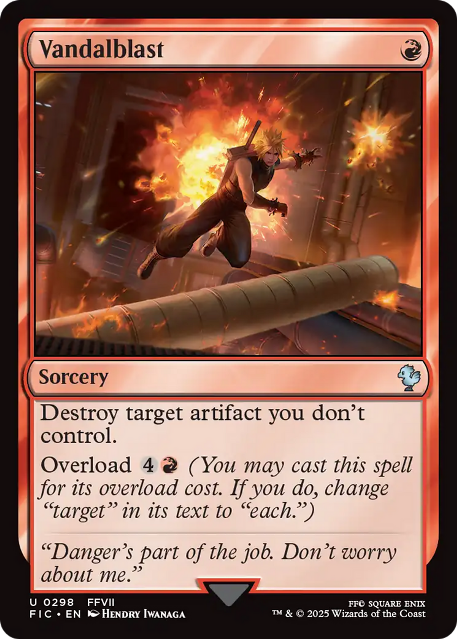 Salve vandale — Final Fantasy Commander — Magic: The Gathering