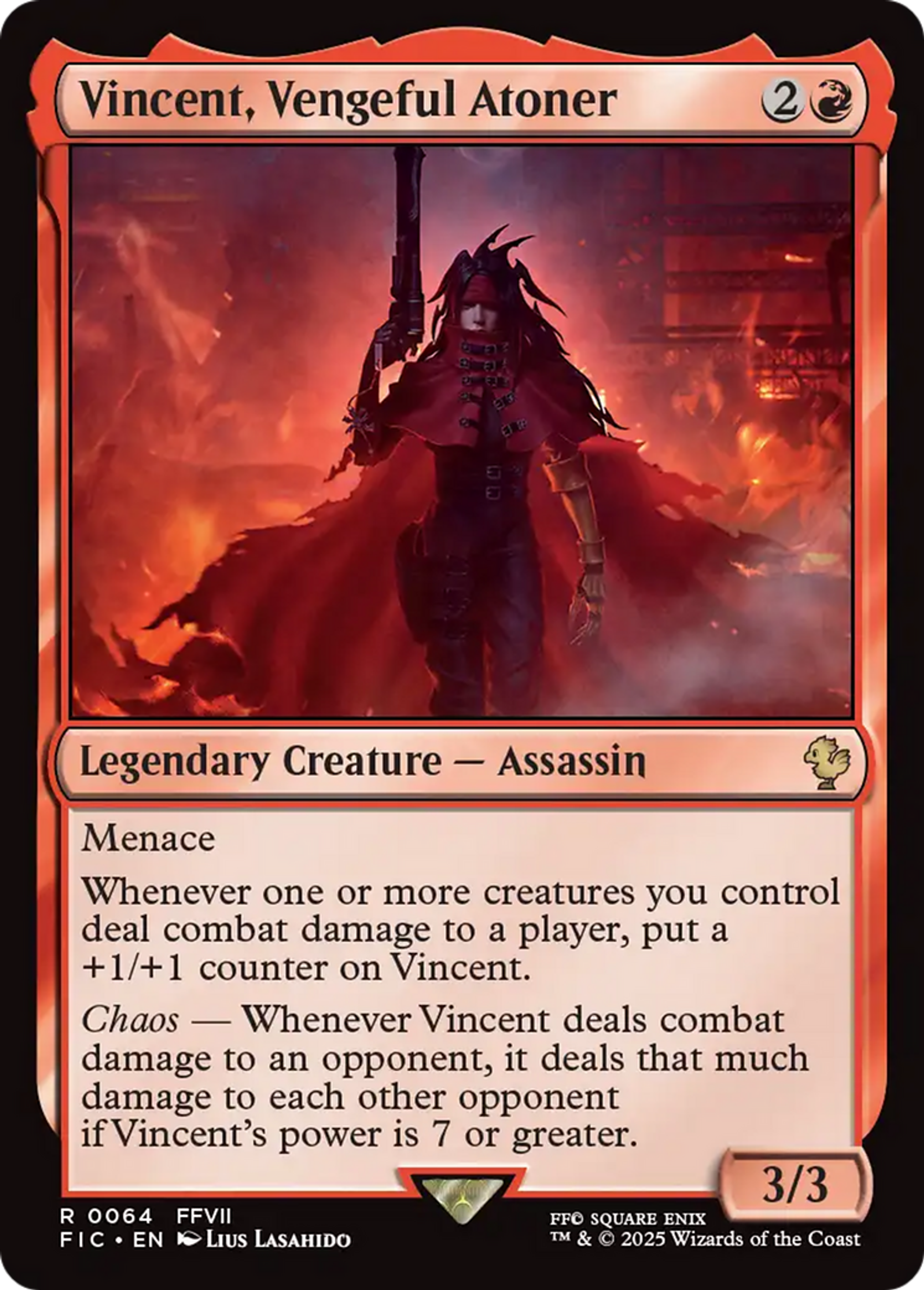Vincent, expiateur vengeur — Final Fantasy Commander — Magic: The Gathering