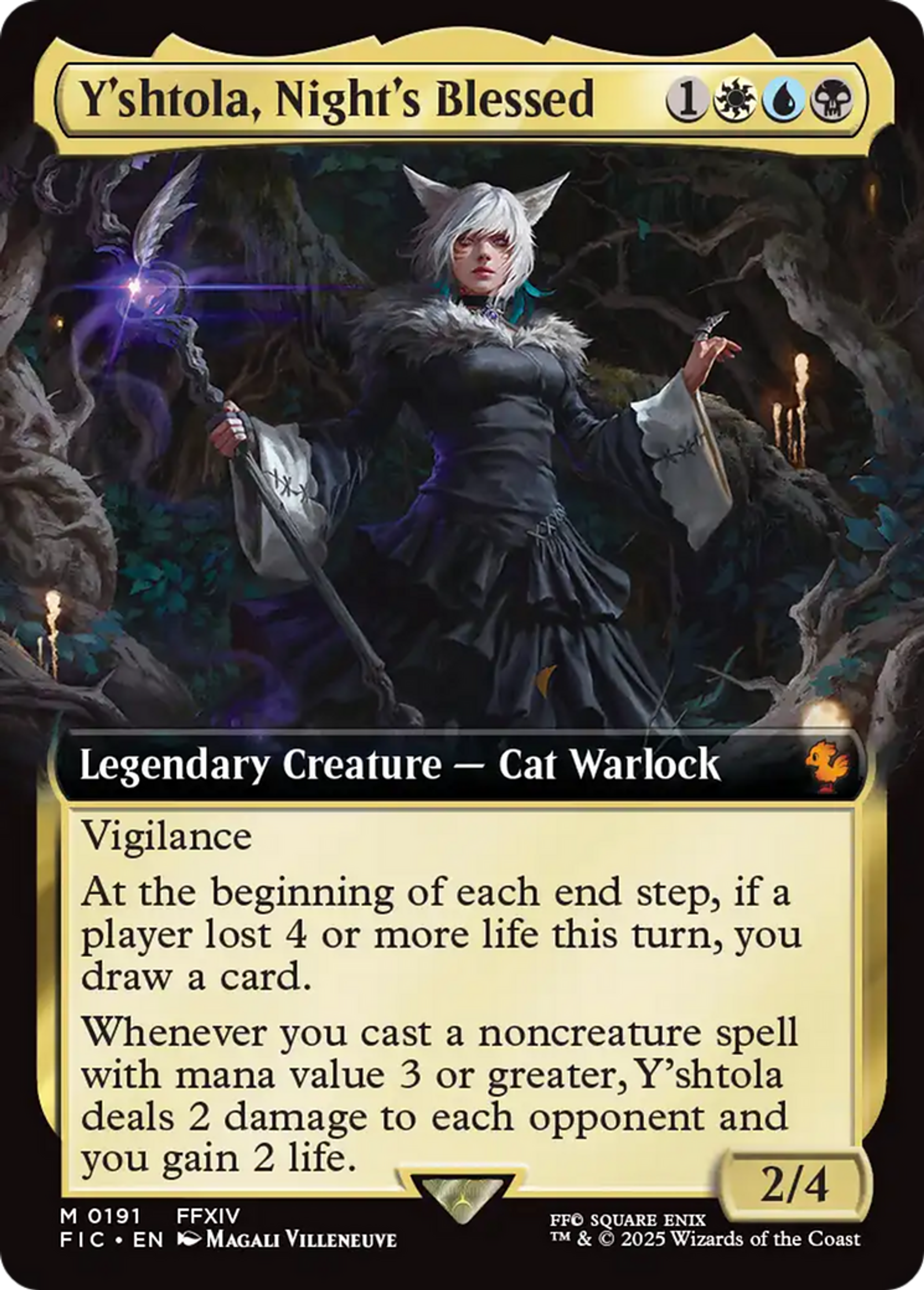 Y'shtola, Night's Blessed — Final Fantasy Commander — Magic: The Gathering