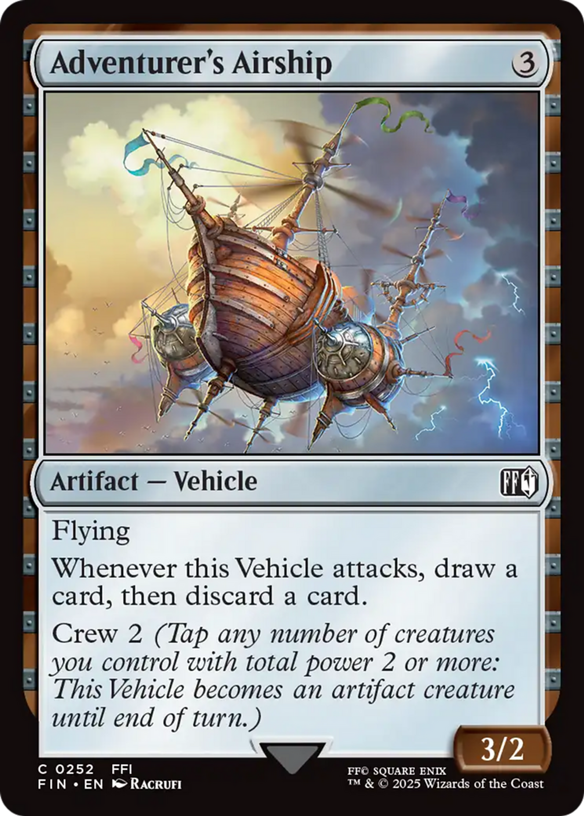 Vaisseau d'aventurier — Final Fantasy — Magic: The Gathering