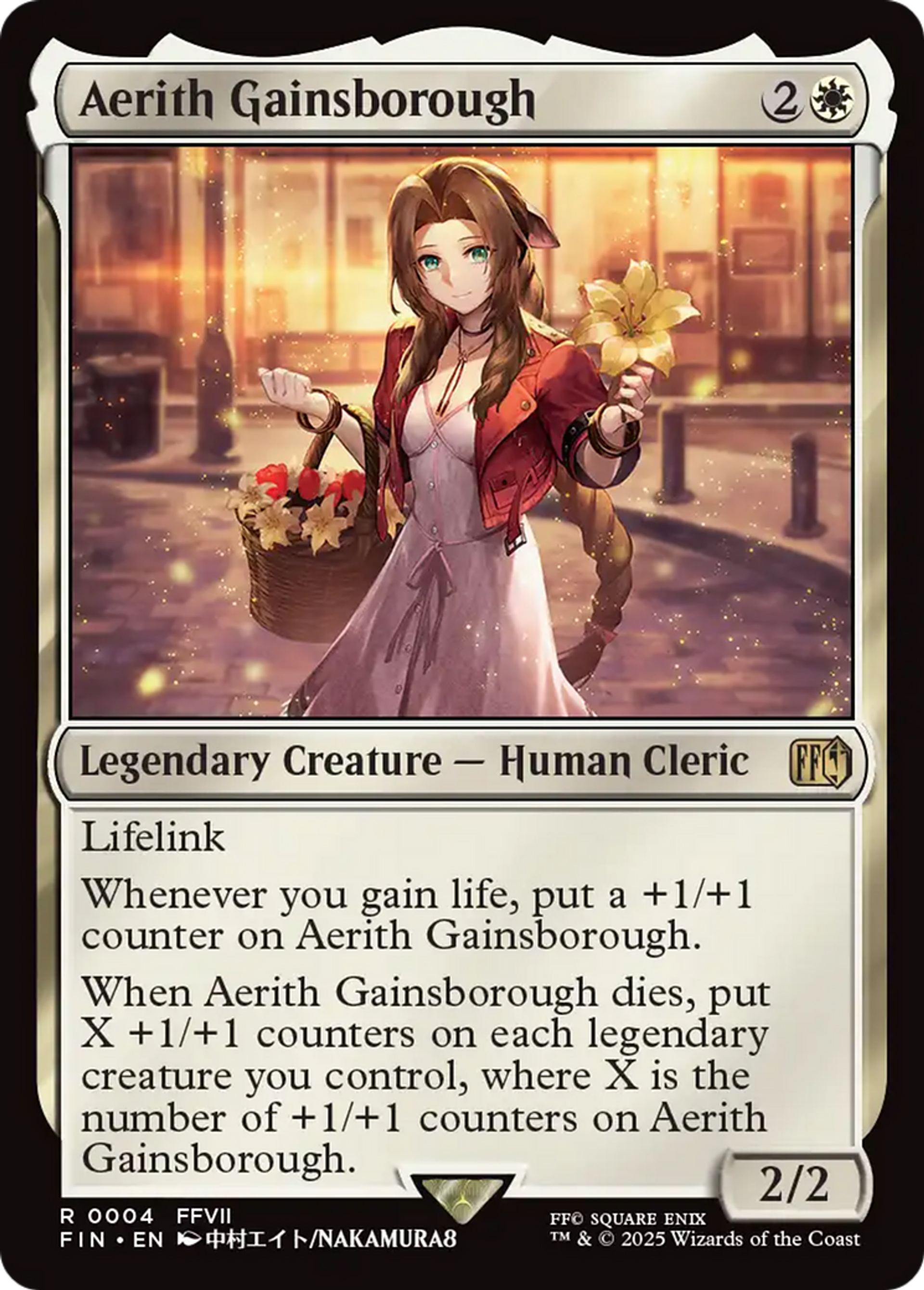 Aerith Gainsborough — Final Fantasy — Magic: The Gathering