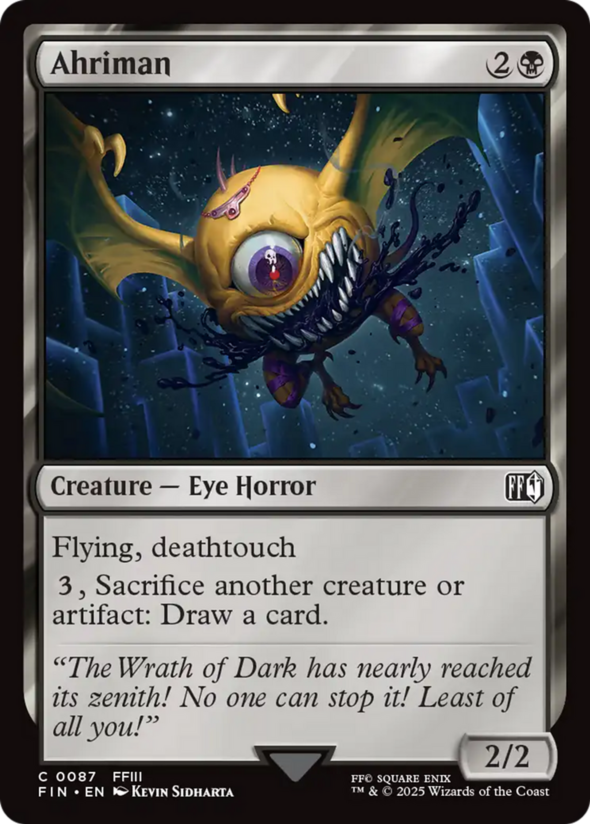 Ahriman — Final Fantasy — Magic: The Gathering