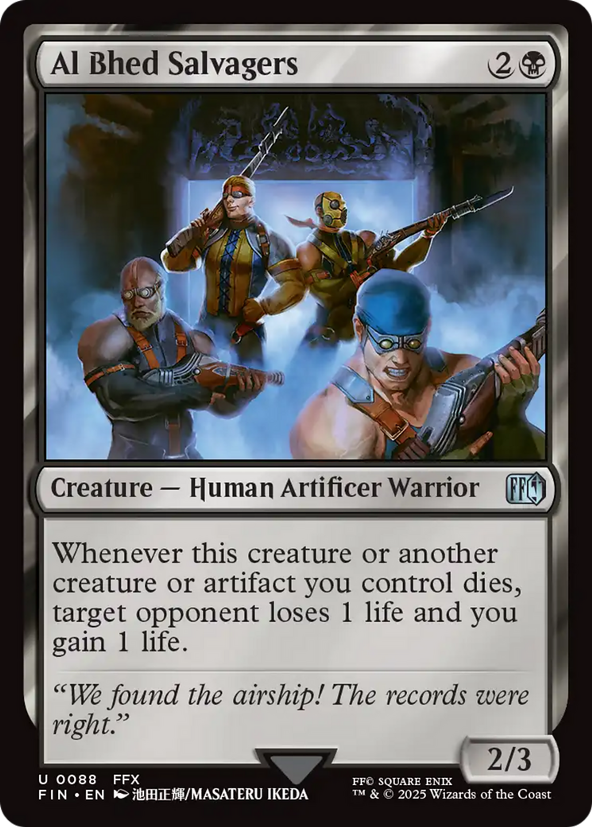 Récupérateurs al bhed — Final Fantasy — Magic: The Gathering