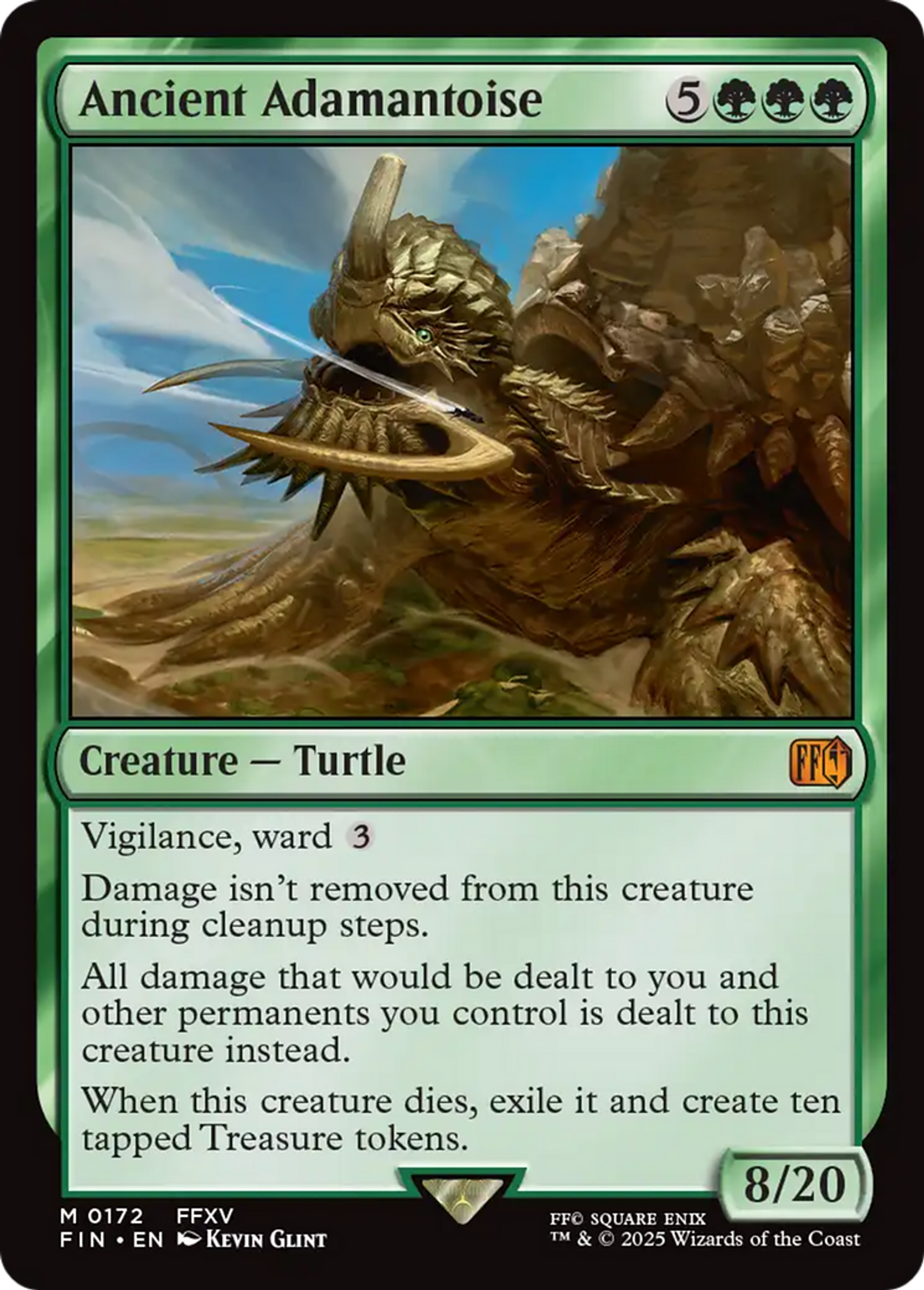 Adamankhélone — Final Fantasy — Magic: The Gathering