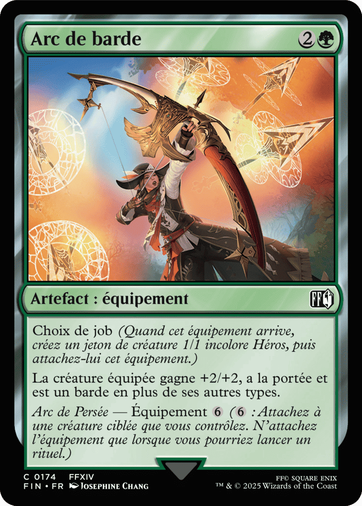 Arc de barde — Final Fantasy — Magic: The Gathering