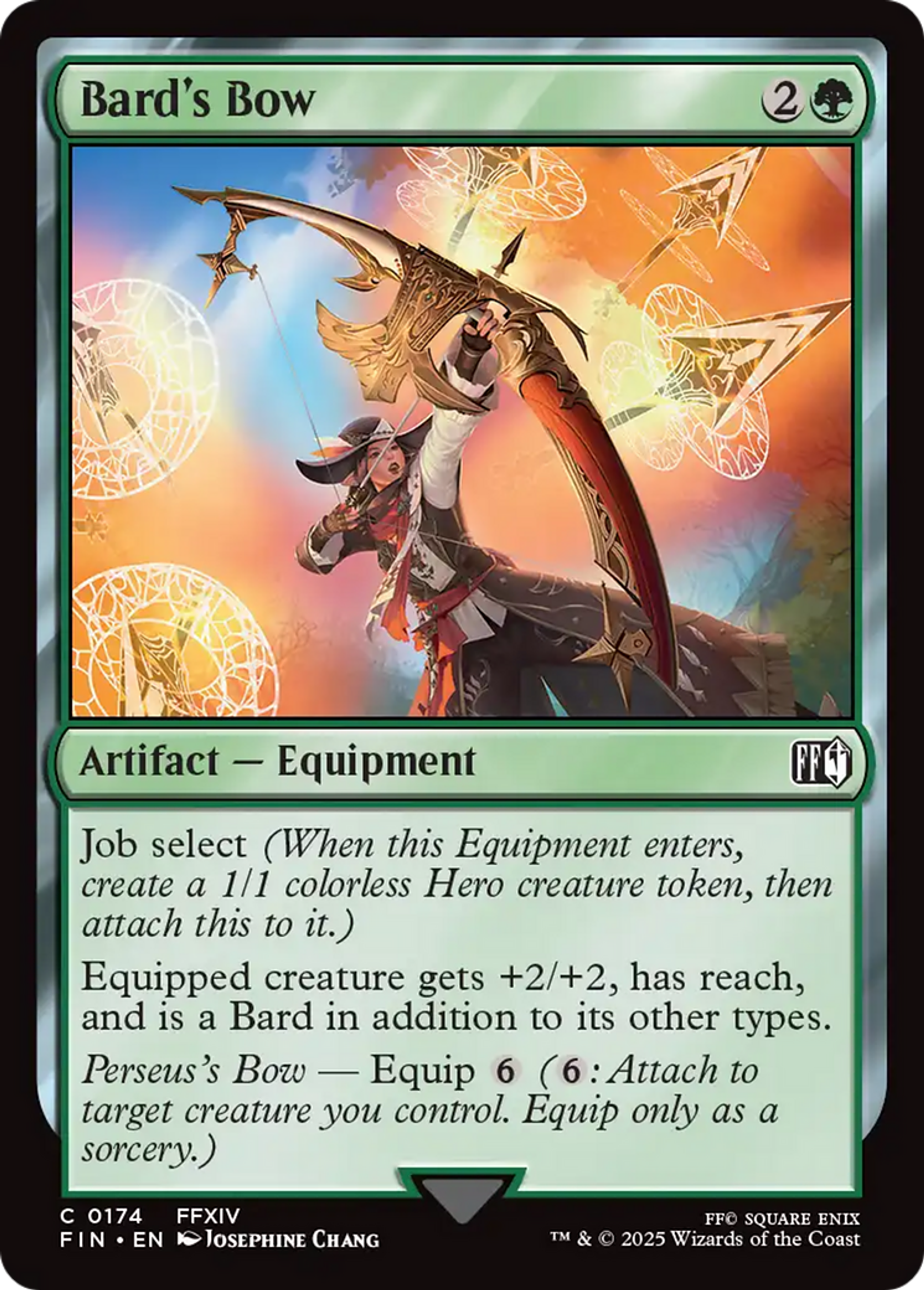 Bard's Bow — Final Fantasy — Magic: The Gathering