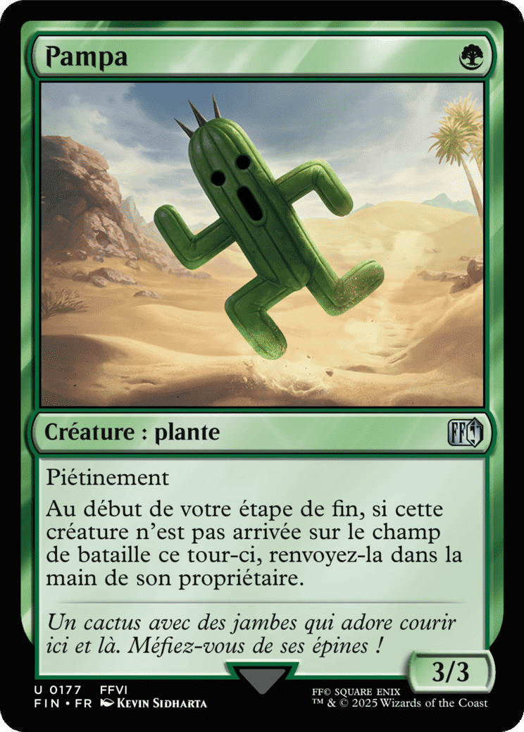 Pampa — Final Fantasy — Magic: The Gathering