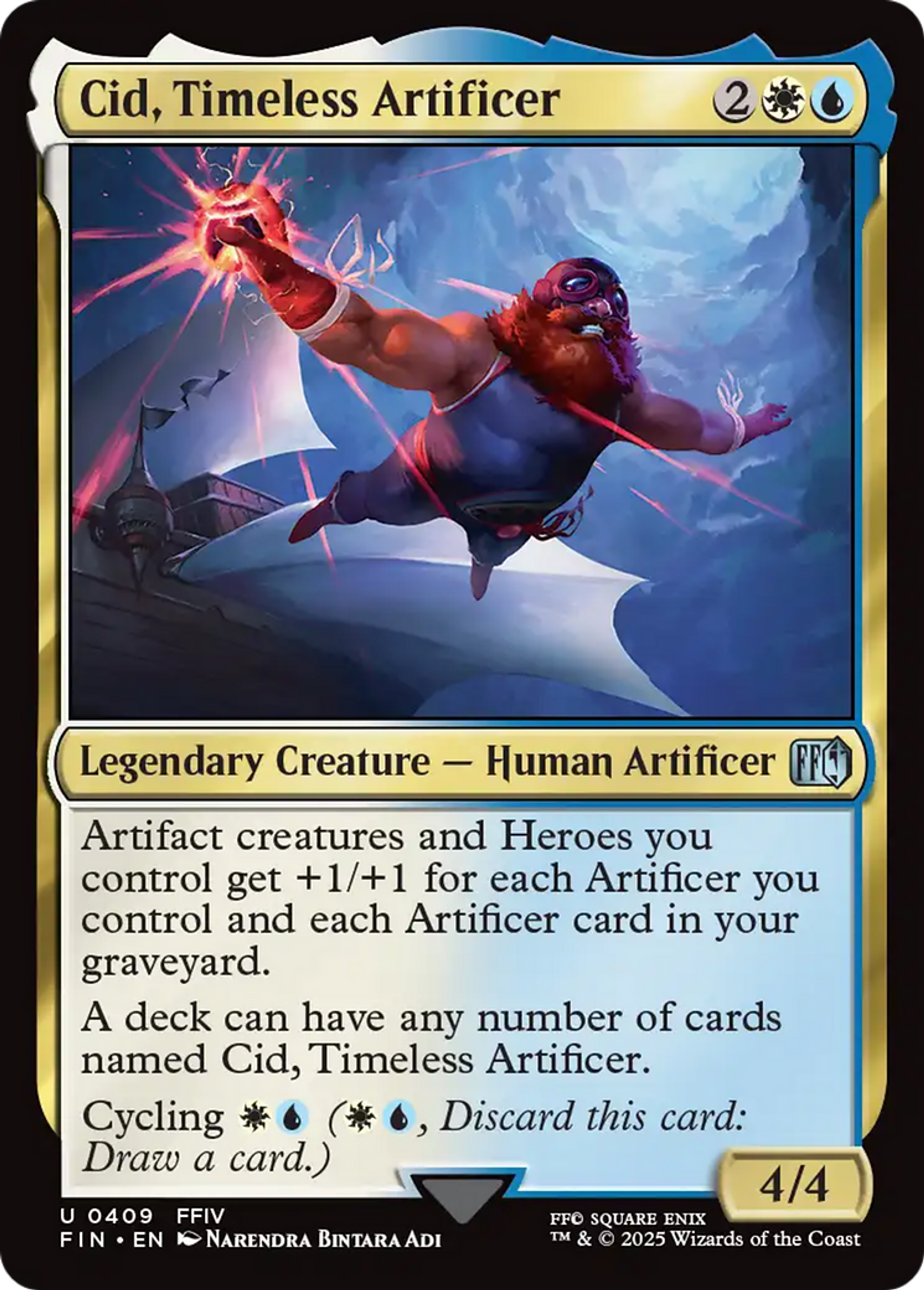 Cid, génie de l'innovation — Final Fantasy — Magic: The Gathering