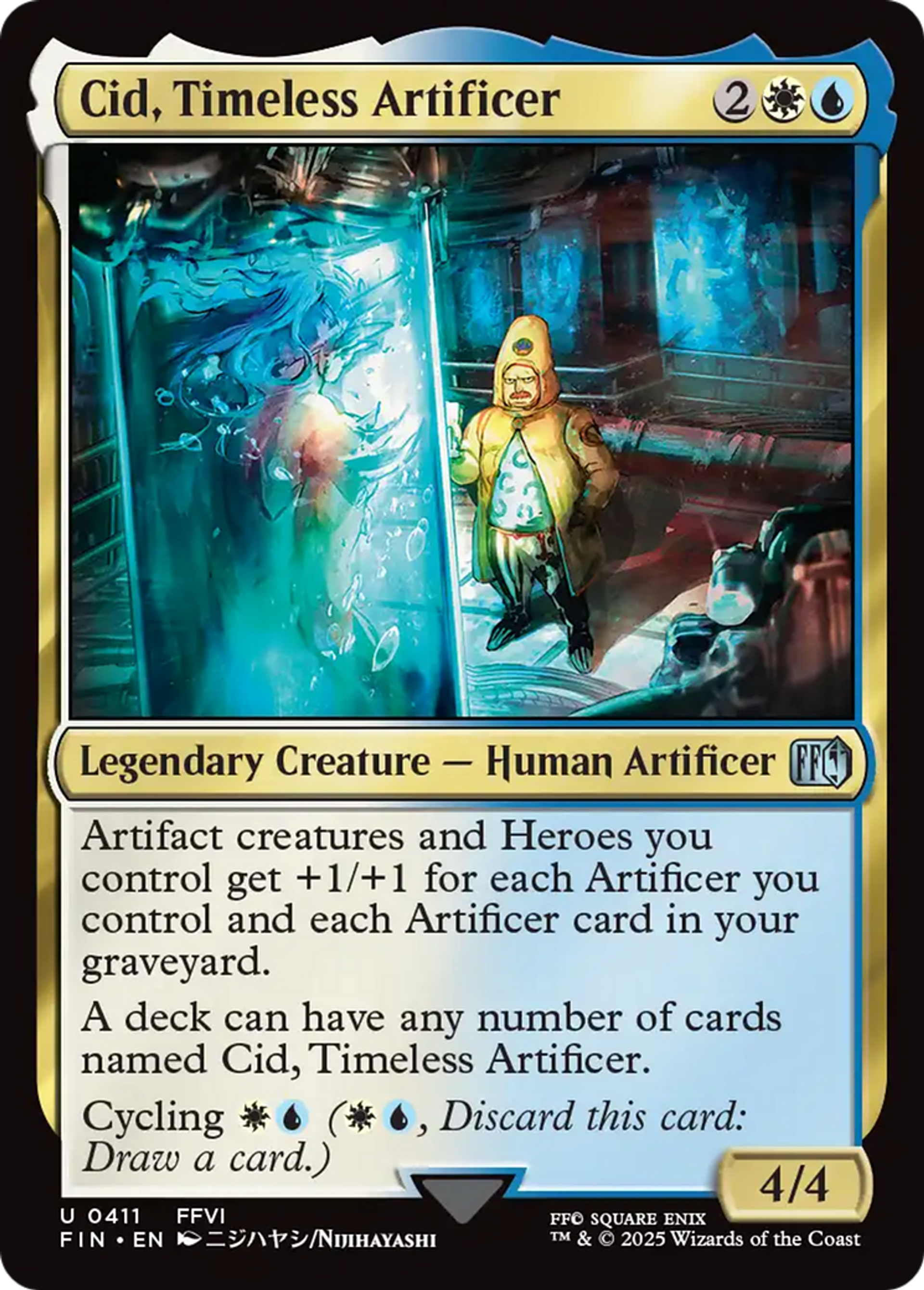 Cid, génie de l'innovation — Final Fantasy — Magic: The Gathering