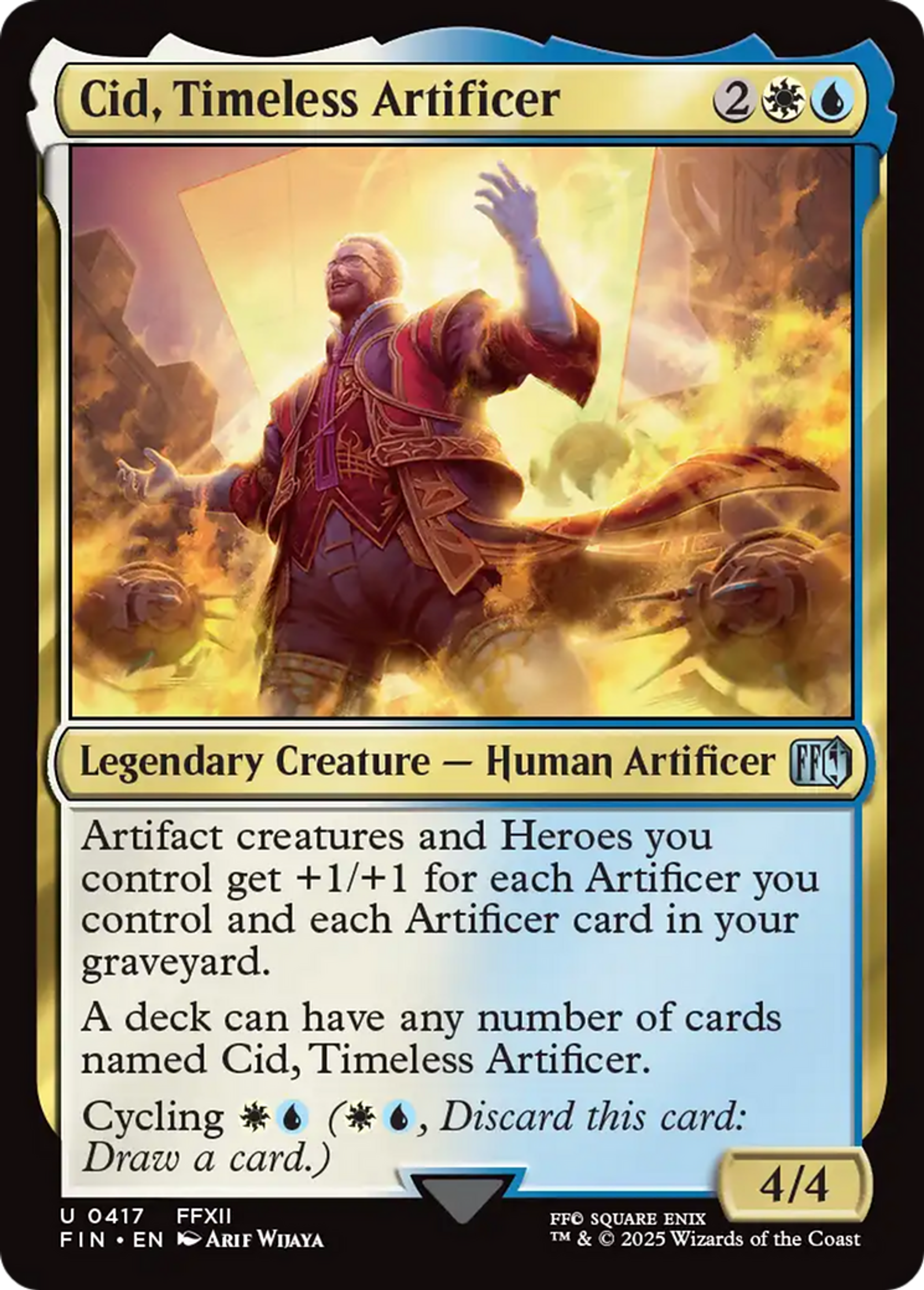 Cid, génie de l'innovation — Final Fantasy — Magic: The Gathering