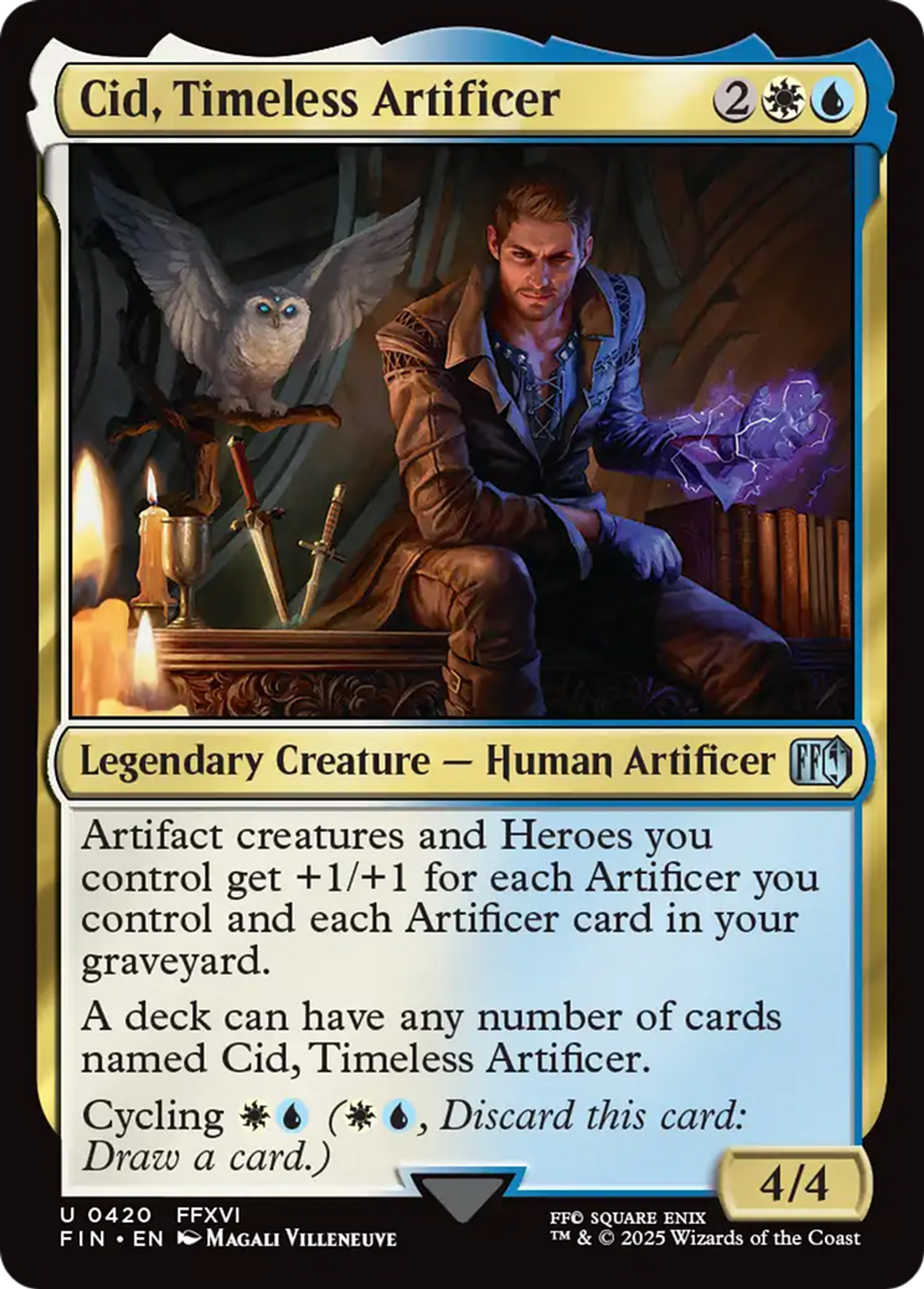 Cid, génie de l'innovation — Final Fantasy — Magic: The Gathering