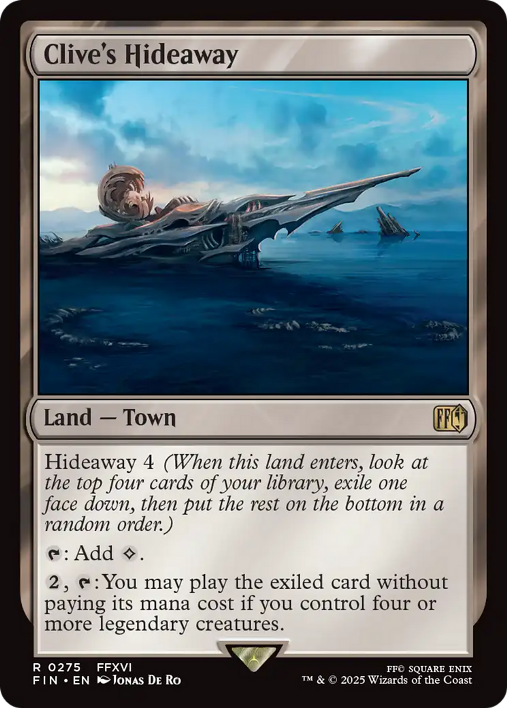 Repaire de Clive — Final Fantasy — Magic: The Gathering