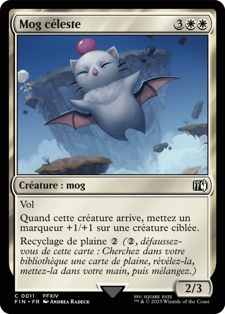 Mog céleste — Final Fantasy — Magic: The Gathering