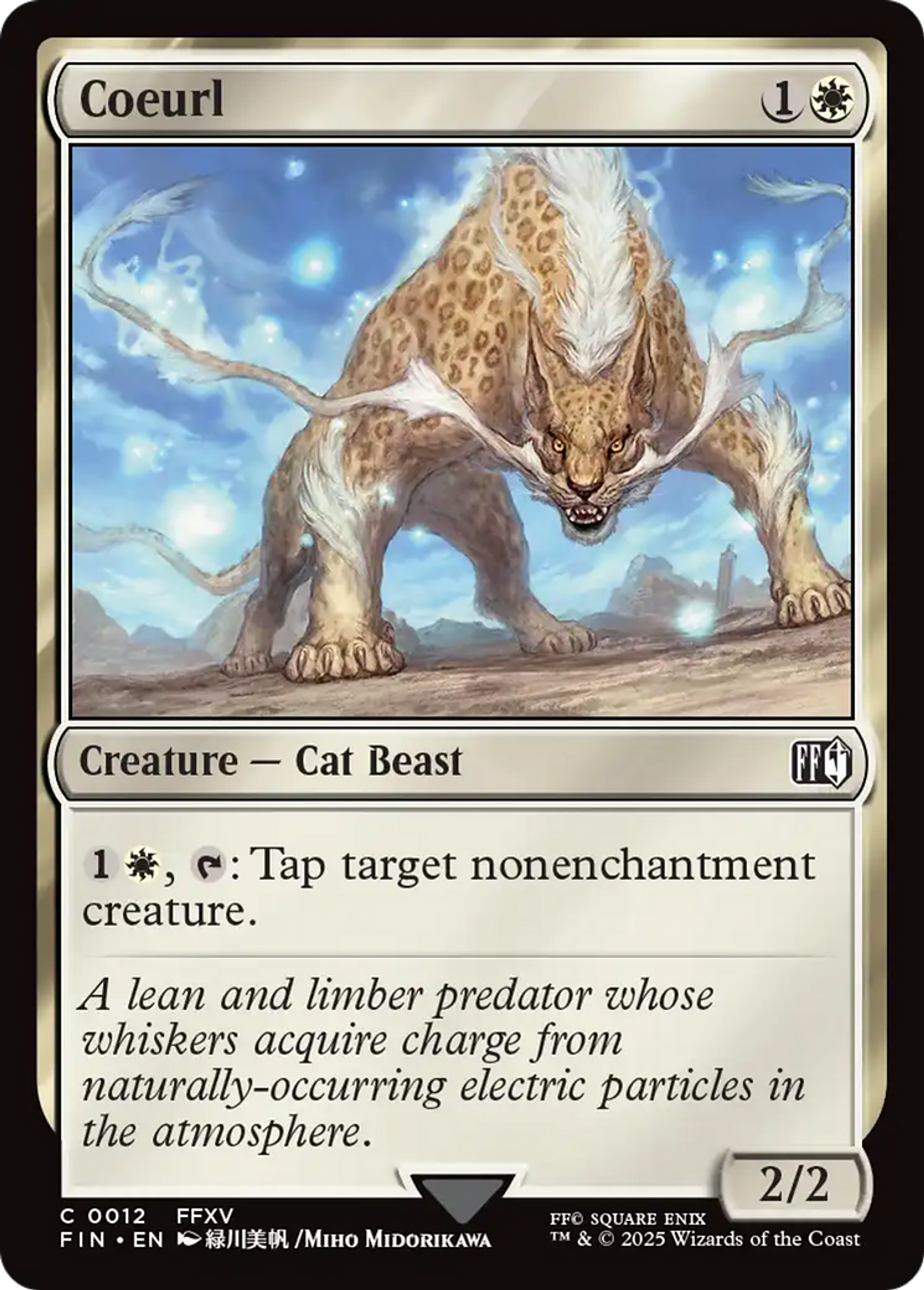 Coeurl — Final Fantasy — Magic: The Gathering