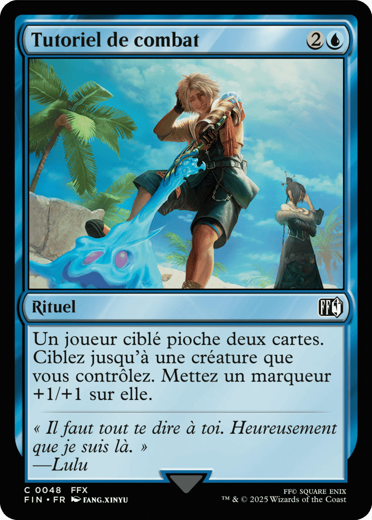 Tutoriel de combat — Final Fantasy — Magic: The Gathering