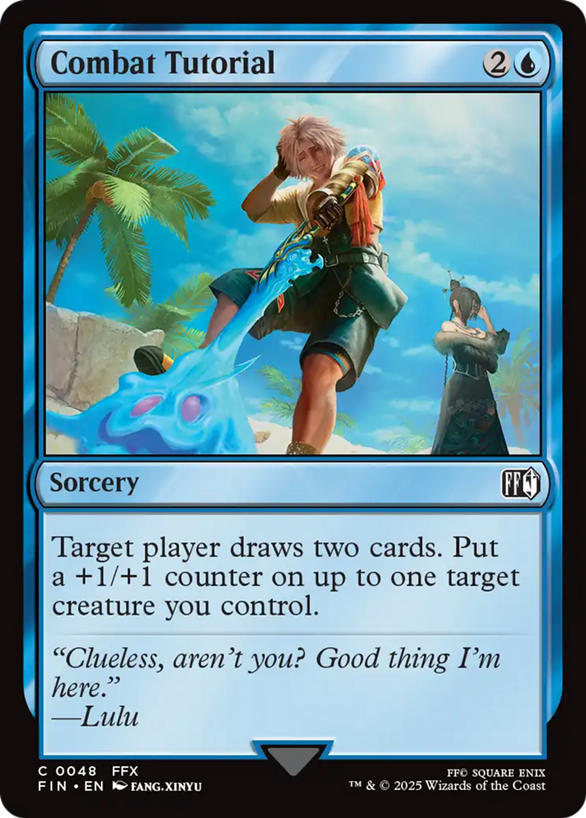 Tutoriel de combat — Final Fantasy — Magic: The Gathering