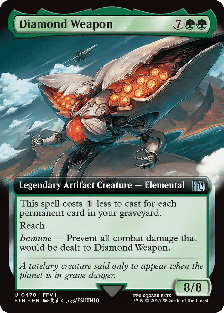 Diamond Weapon — Final Fantasy — Magic: The Gathering