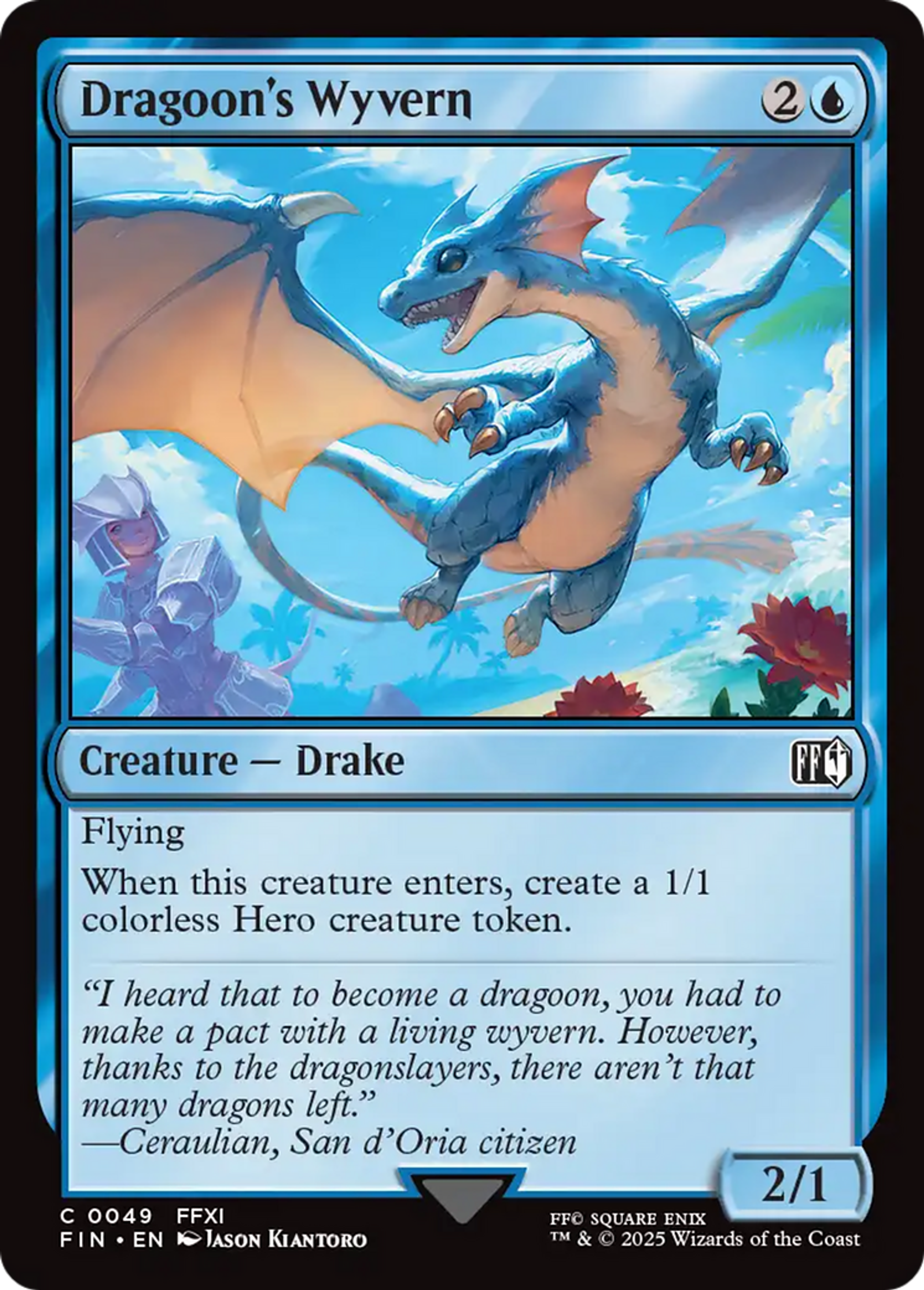 Dragoon's Wyvern — Final Fantasy — Magic: The Gathering
