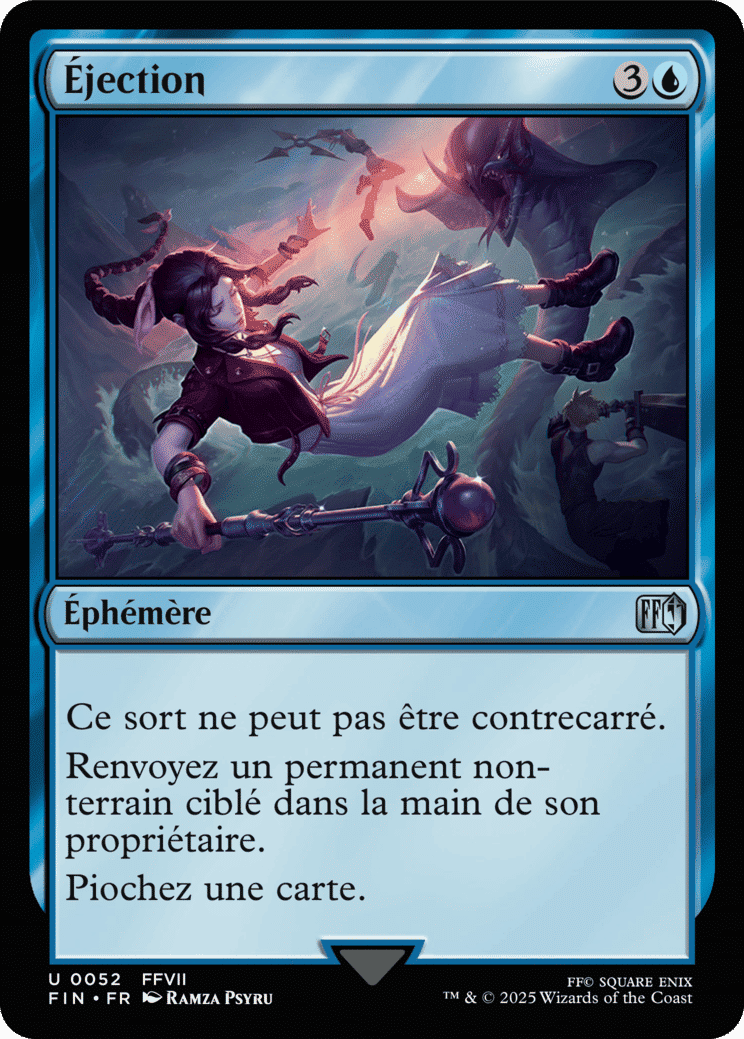 Éjection d'armure — Final Fantasy — Magic: The Gathering