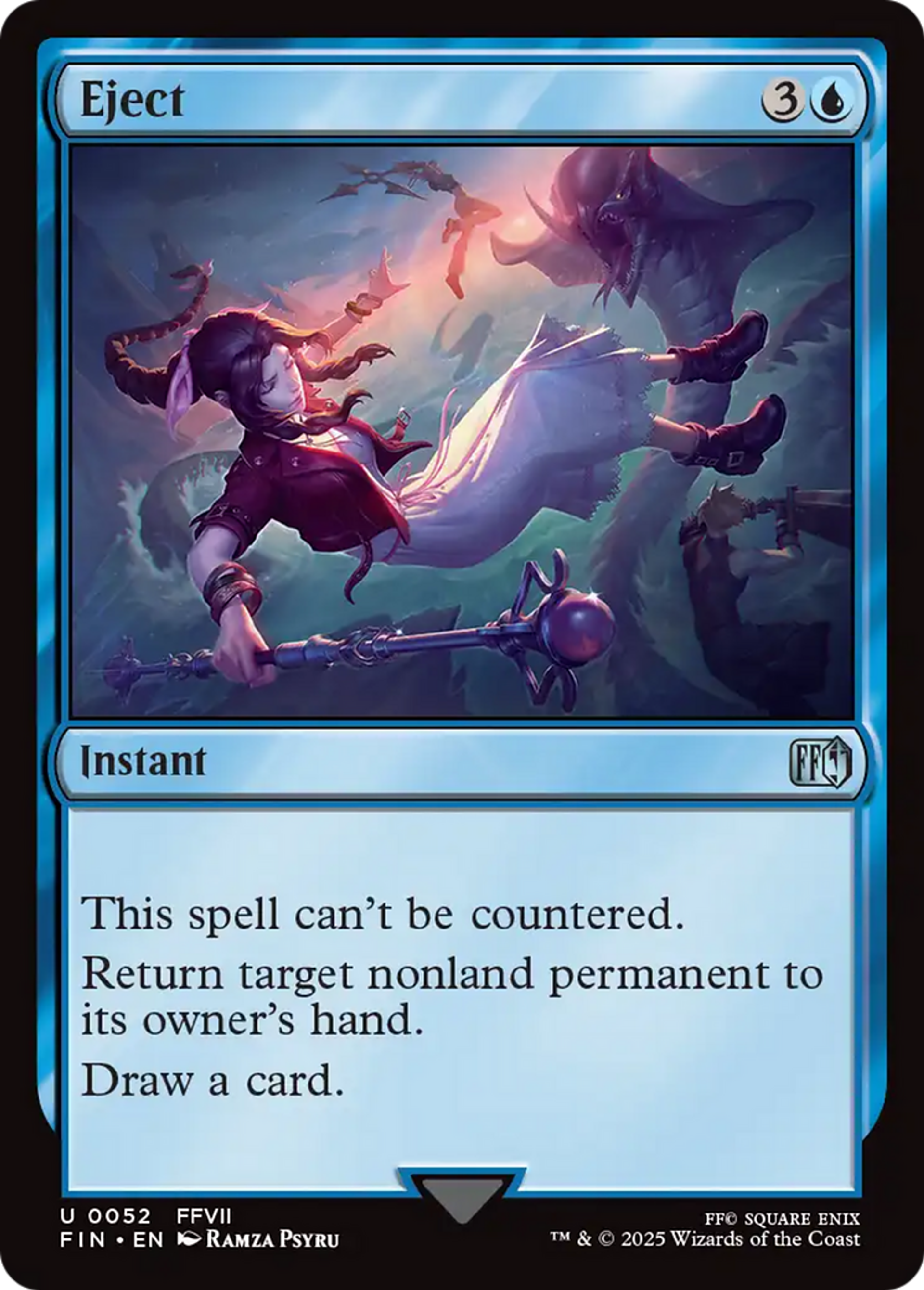 Éjection d'armure — Final Fantasy — Magic: The Gathering