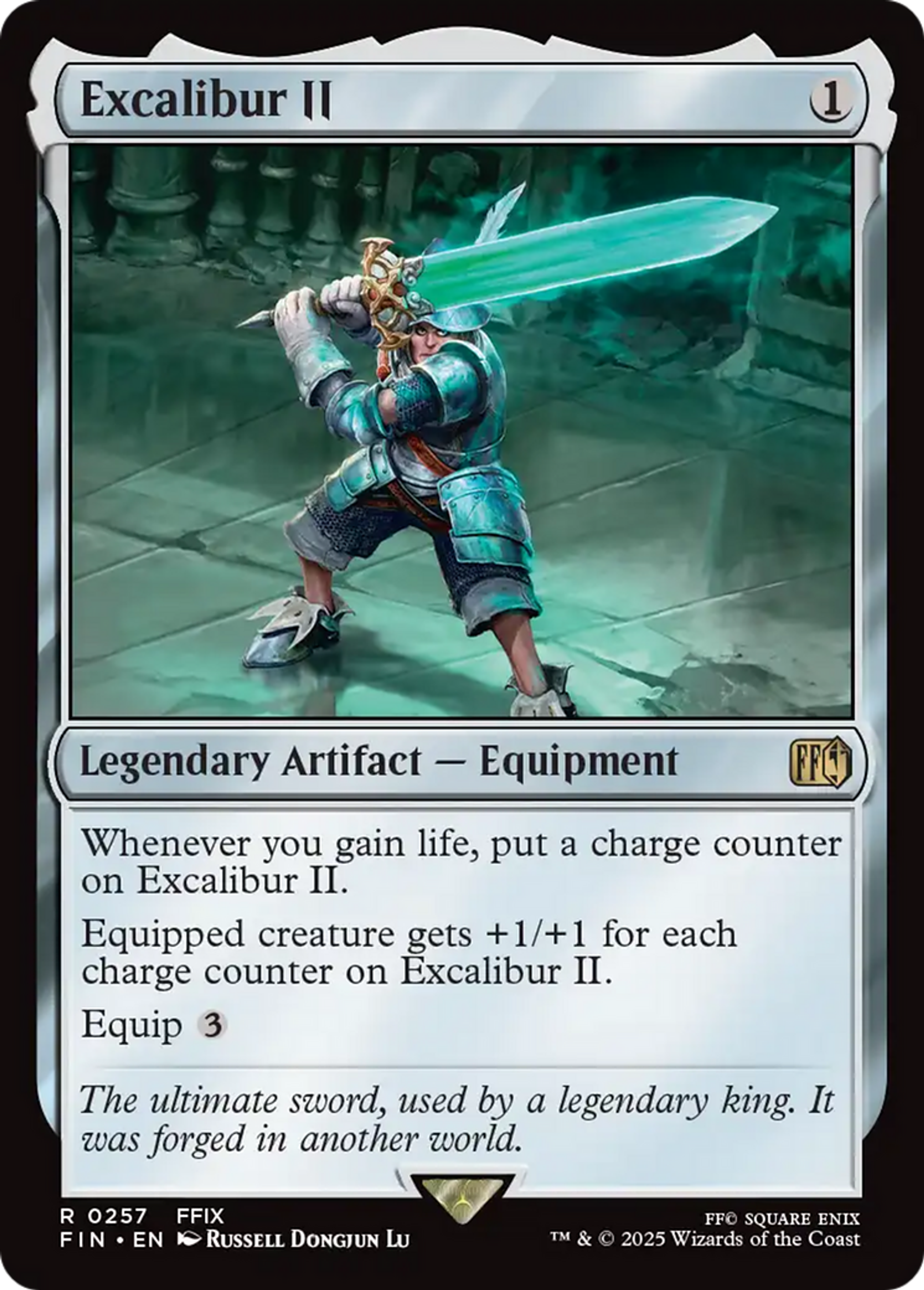Excalibur II — Final Fantasy — Magic: The Gathering