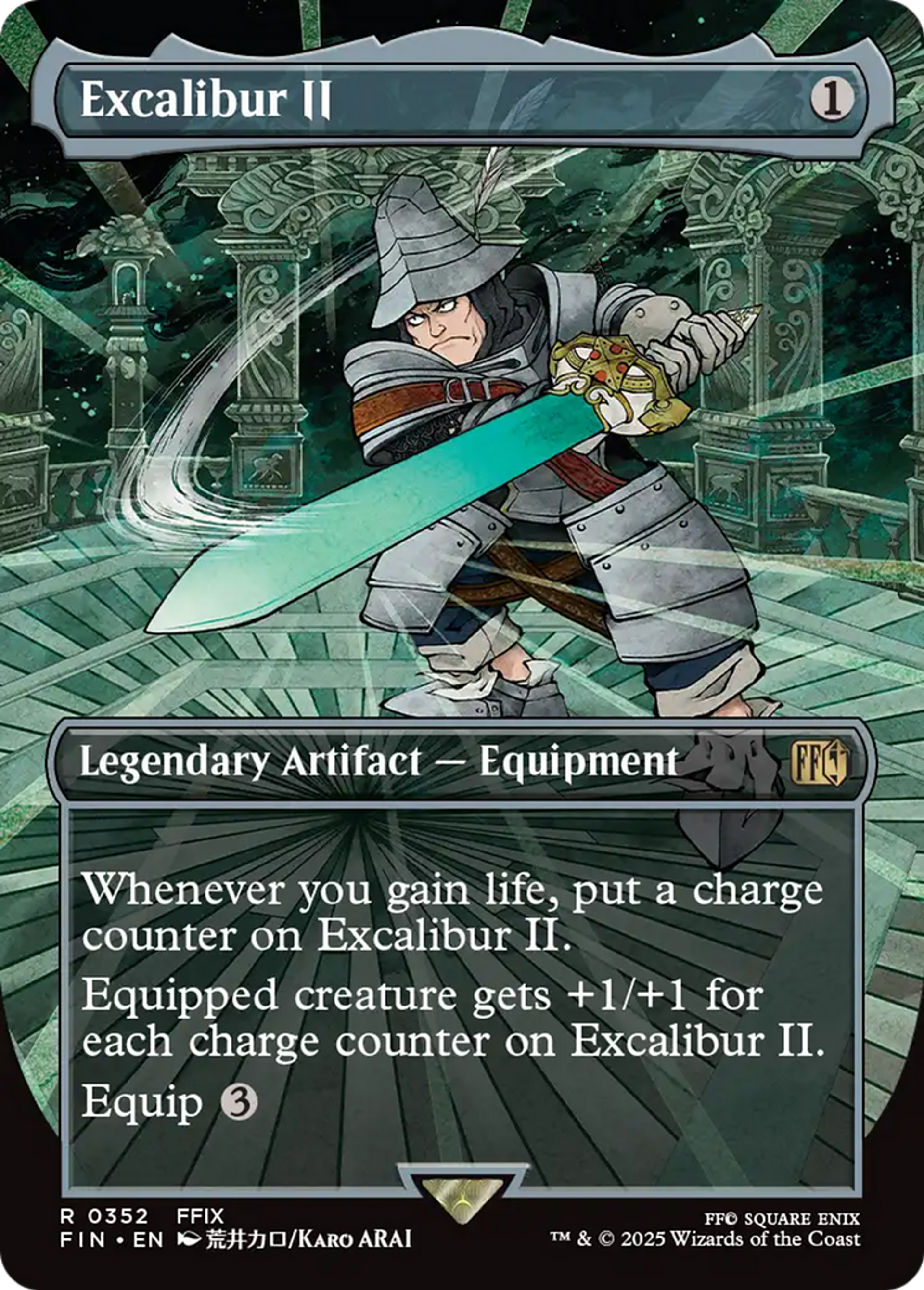 Excalibur II — Final Fantasy — Magic: The Gathering