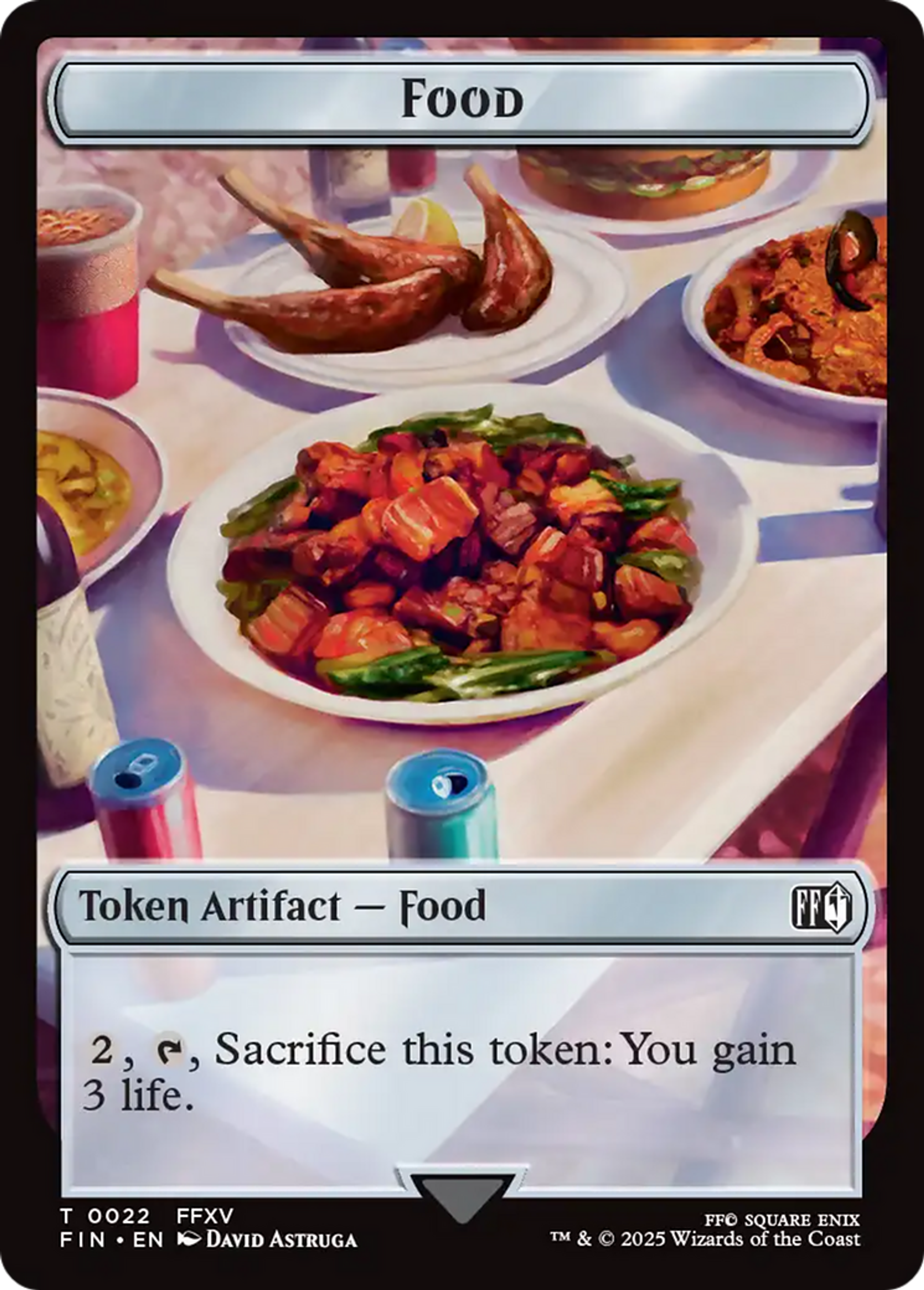 Food — Final Fantasy — Magic: The Gathering