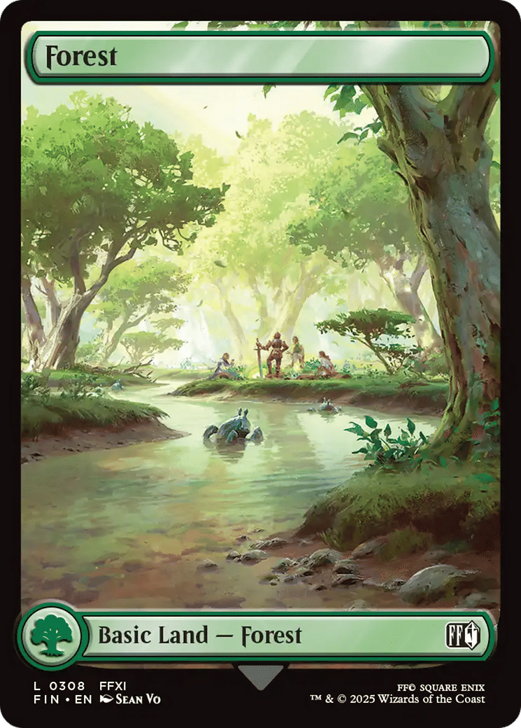 Forest — Final Fantasy — Magic: The Gathering