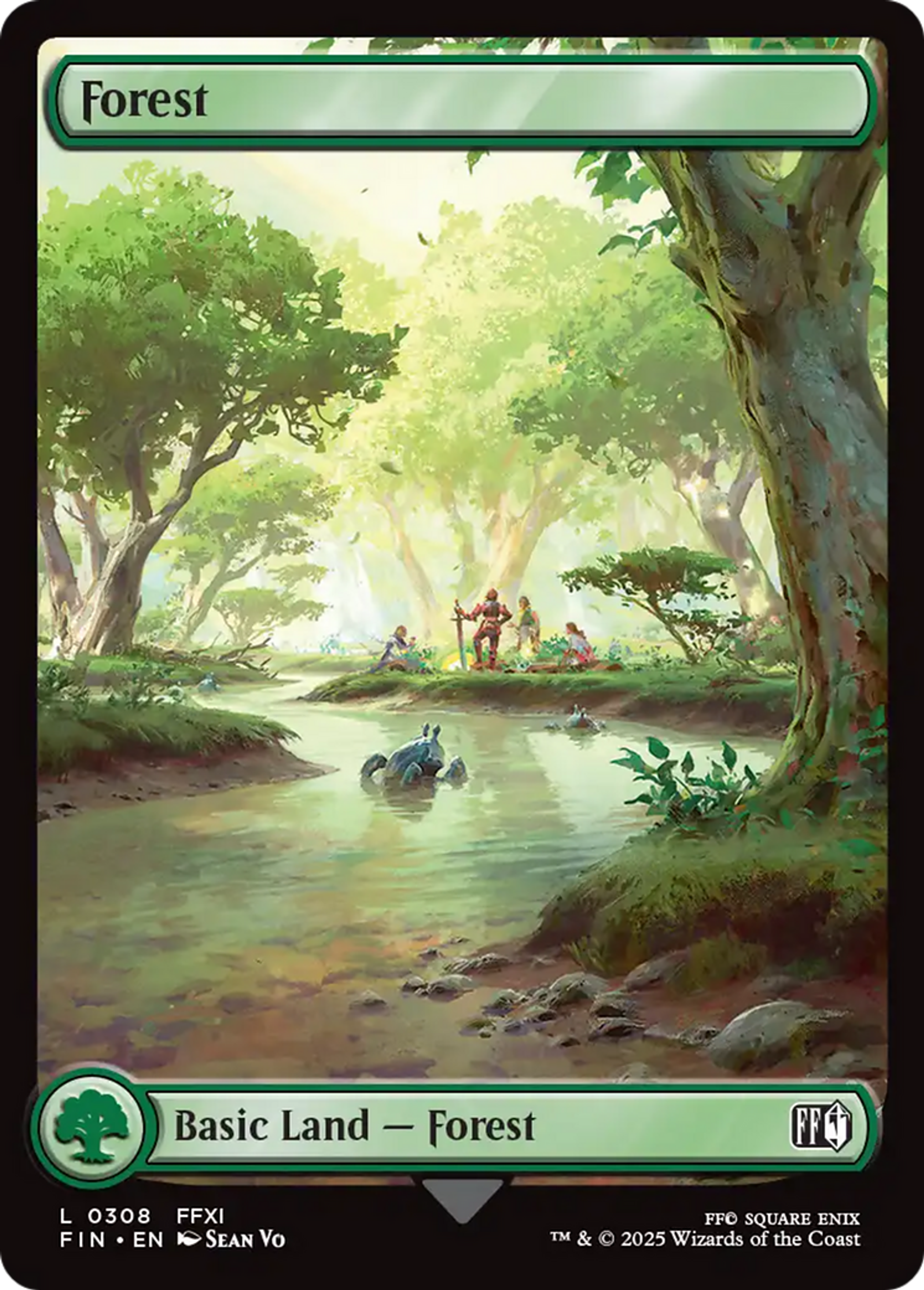 Forêt — Final Fantasy — Magic: The Gathering