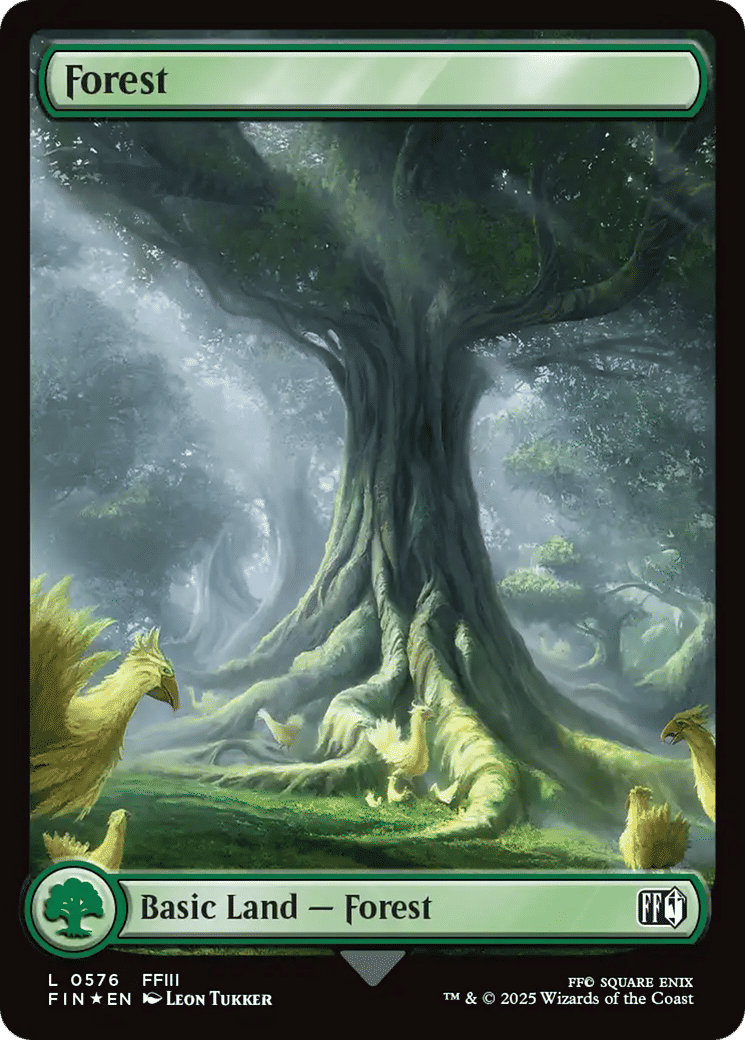 Forest — Final Fantasy — Magic: The Gathering