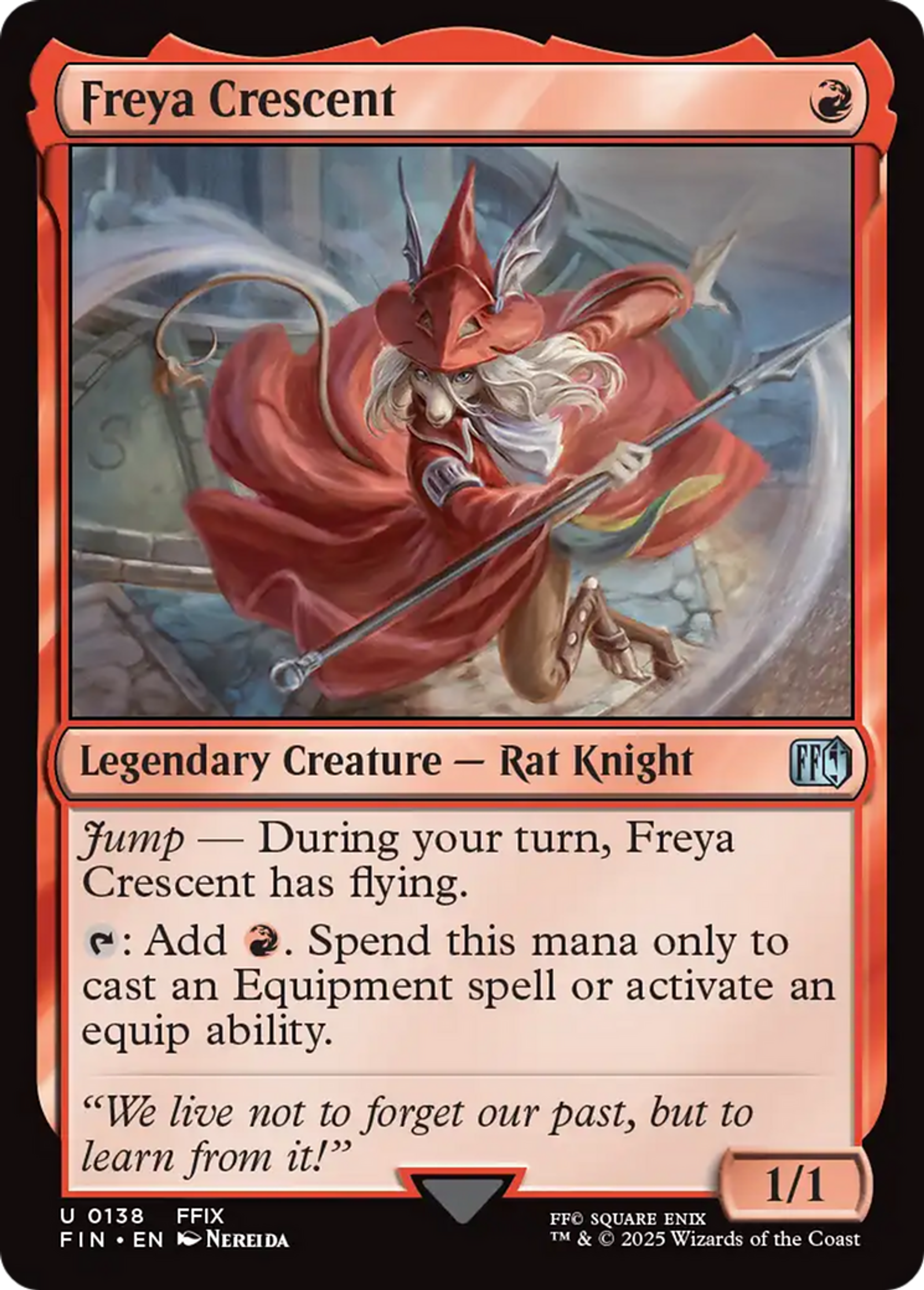 Freya Crescent — Final Fantasy — Magic: The Gathering
