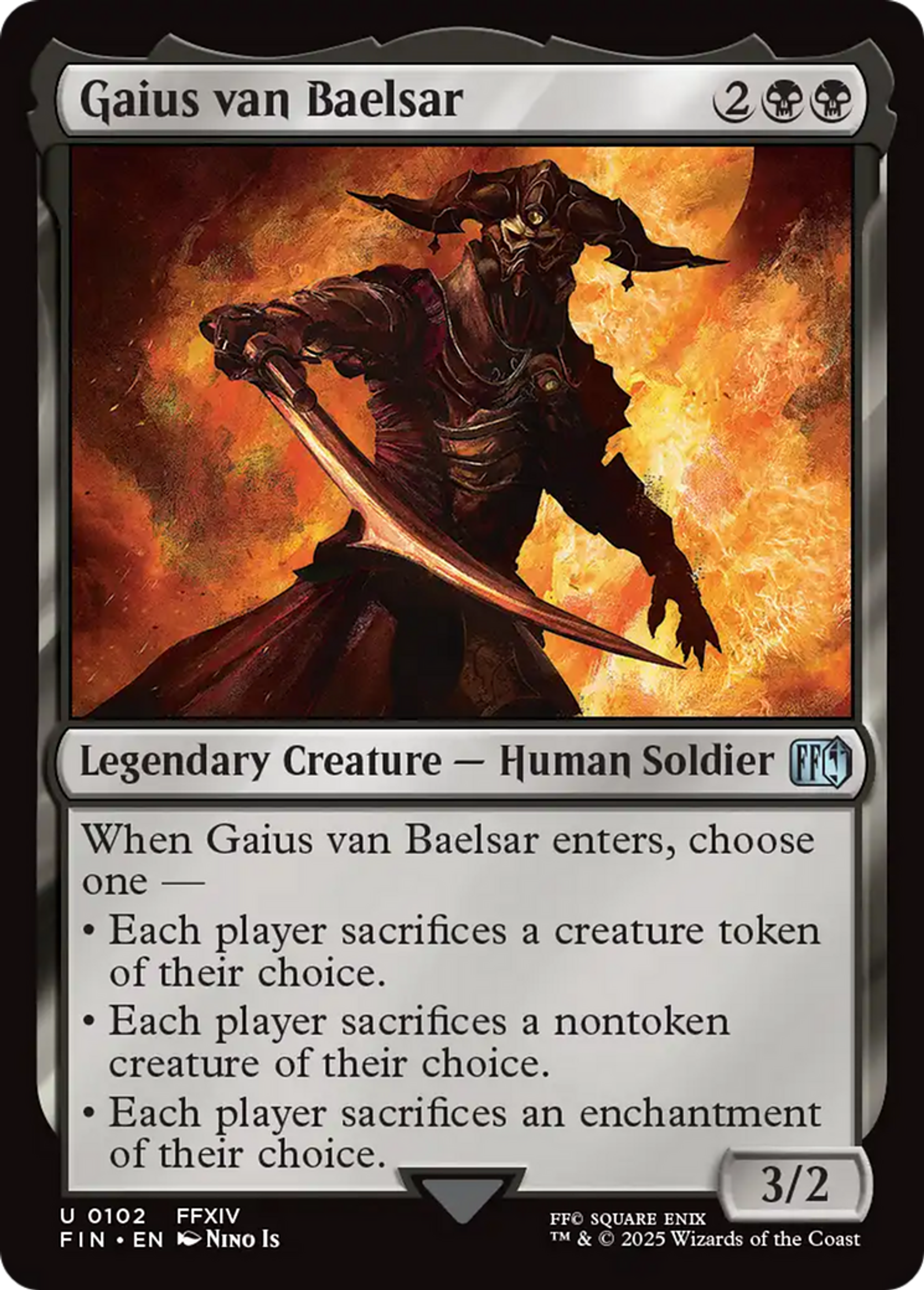 Gaius van Baelsar — Final Fantasy — Magic: The Gathering