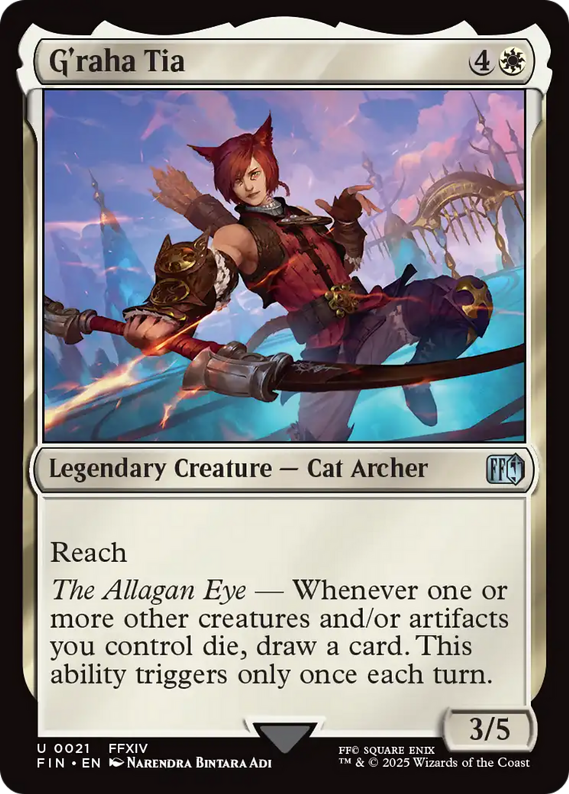 G'raha Tia — Final Fantasy — Magic: The Gathering